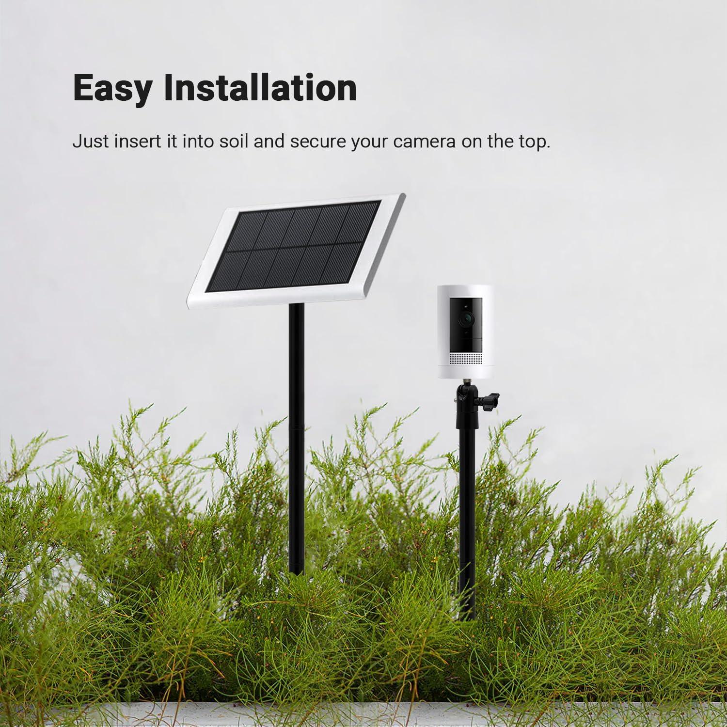 Soporte de Tierra Holicfun para Cámara de Seguridad Ajustable