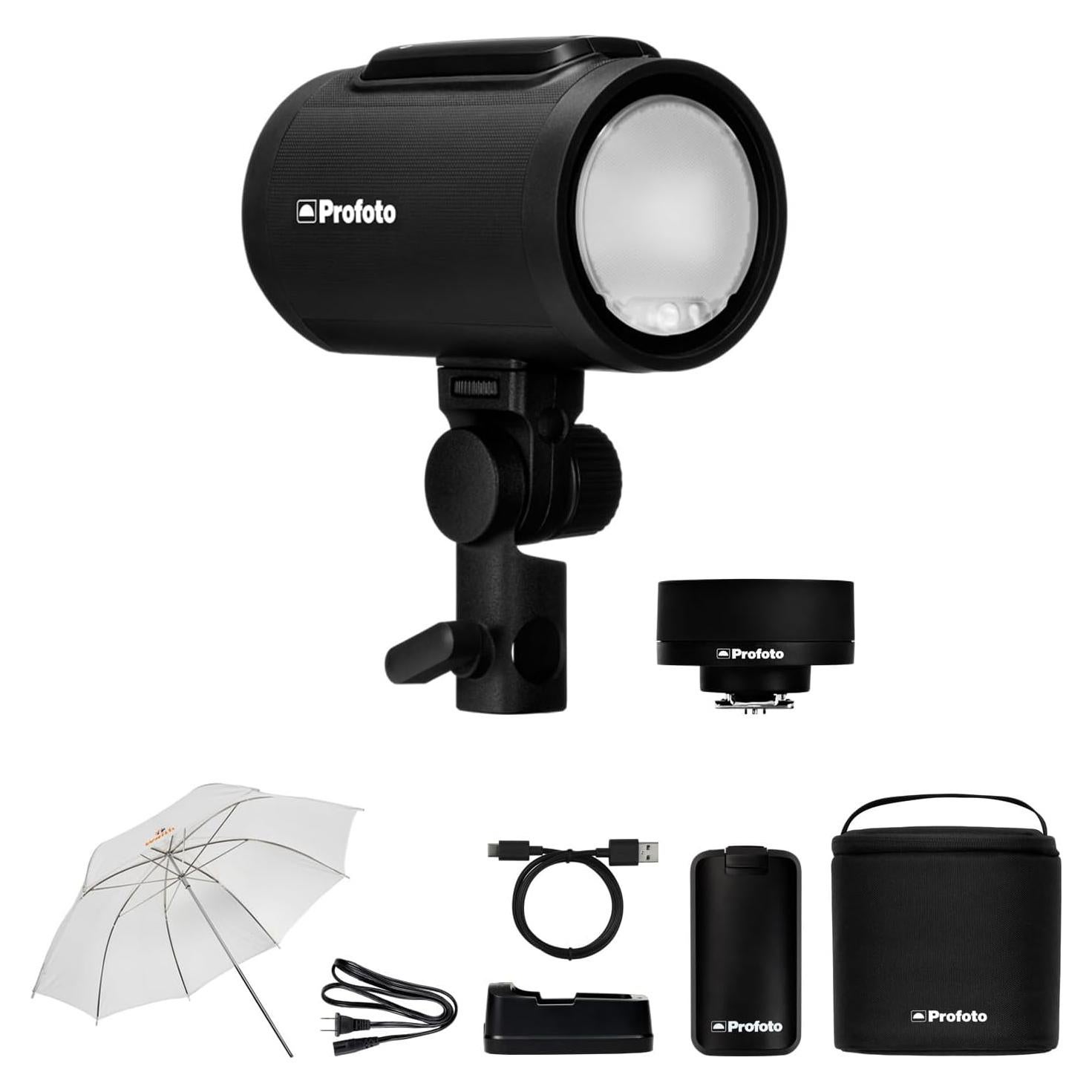 Kit de Conexión Profoto A2 para Canon - Flash 100Ws y Paraguas 33"