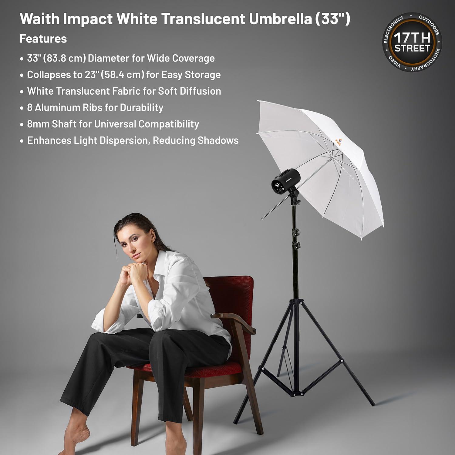 Kit de Conexión Profoto A2 para Canon - Flash 100Ws y Paraguas 33"