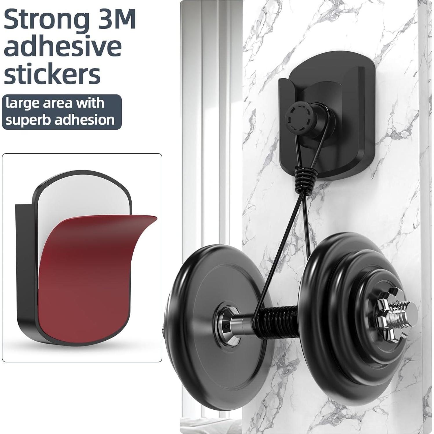 Paquete de 3 Soportes Adhesivos para Cámara Blink - Negro