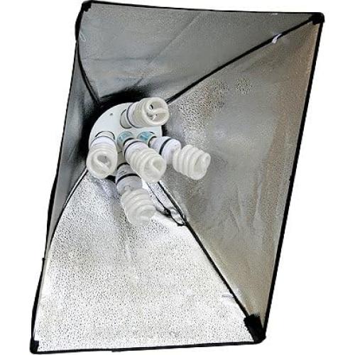 Kit de Iluminación de Estudio ePhoto 1000 W con Softbox