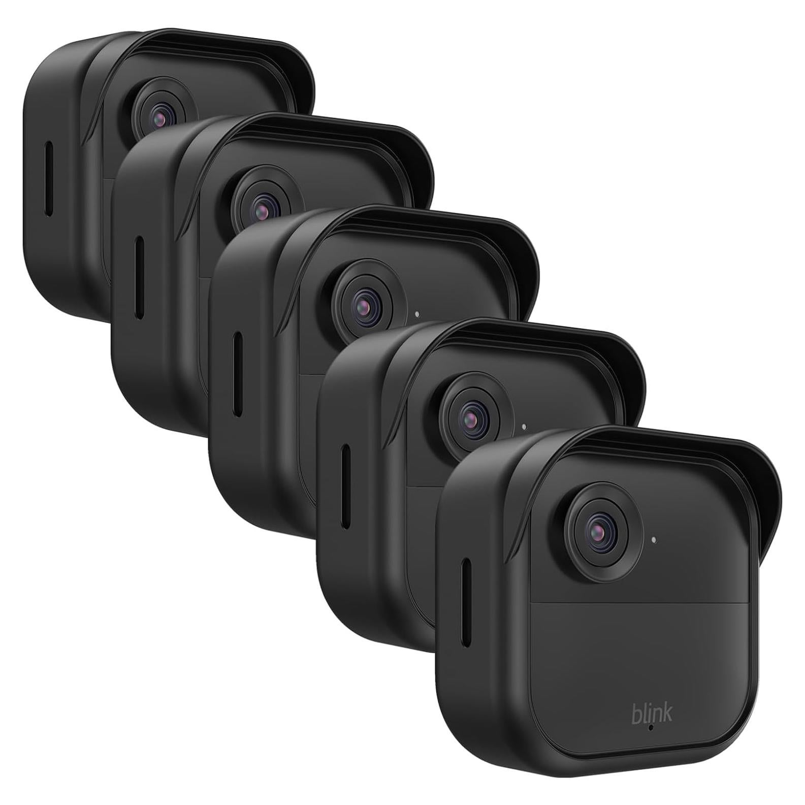 Funda de Silicona para Blink Outdoor 4, Resistente y Negra