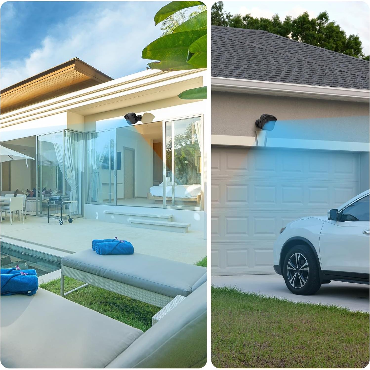 Funda de Silicona para Blink Outdoor 4, Resistente y Negra