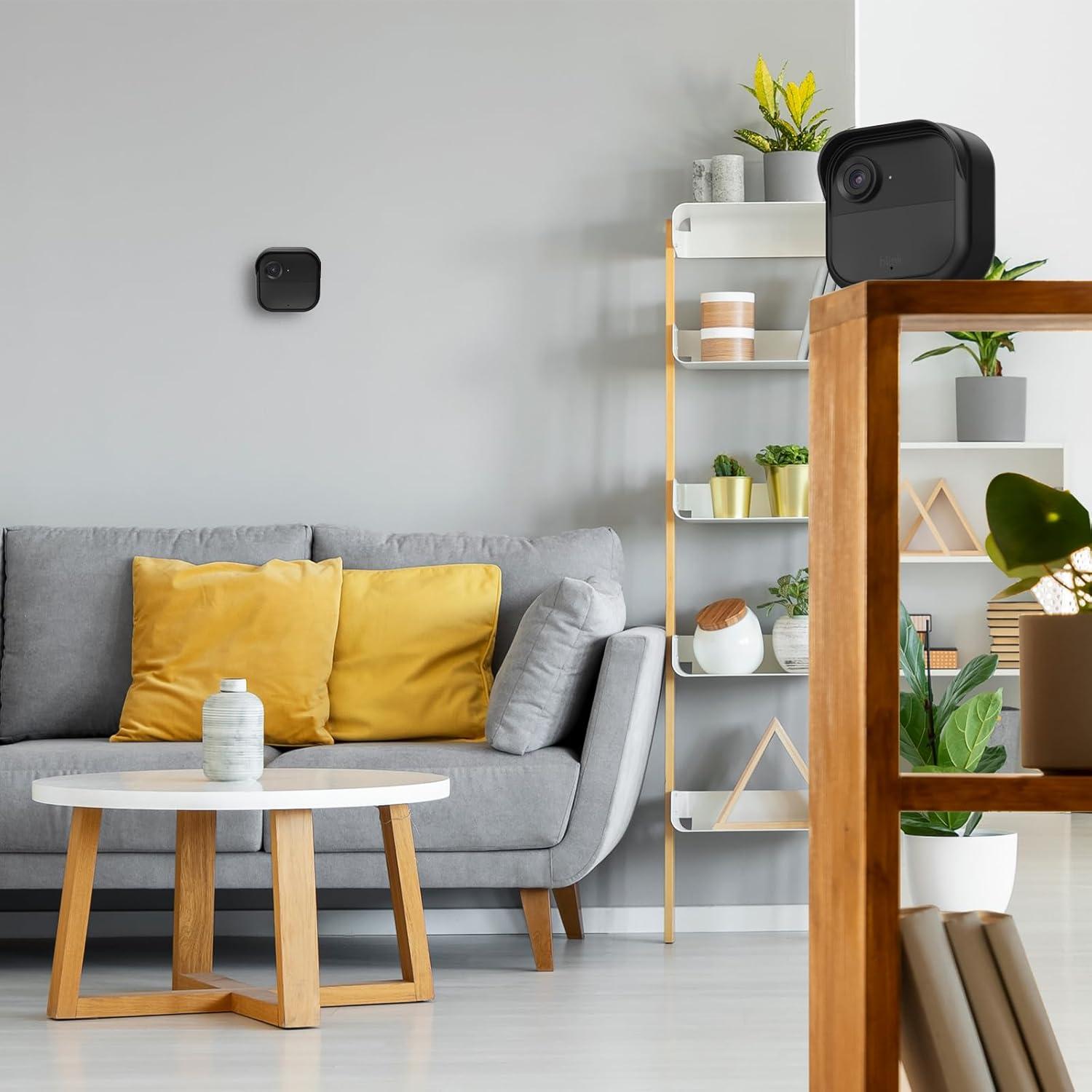 Funda de Silicona para Blink Outdoor 4, Resistente y Negra