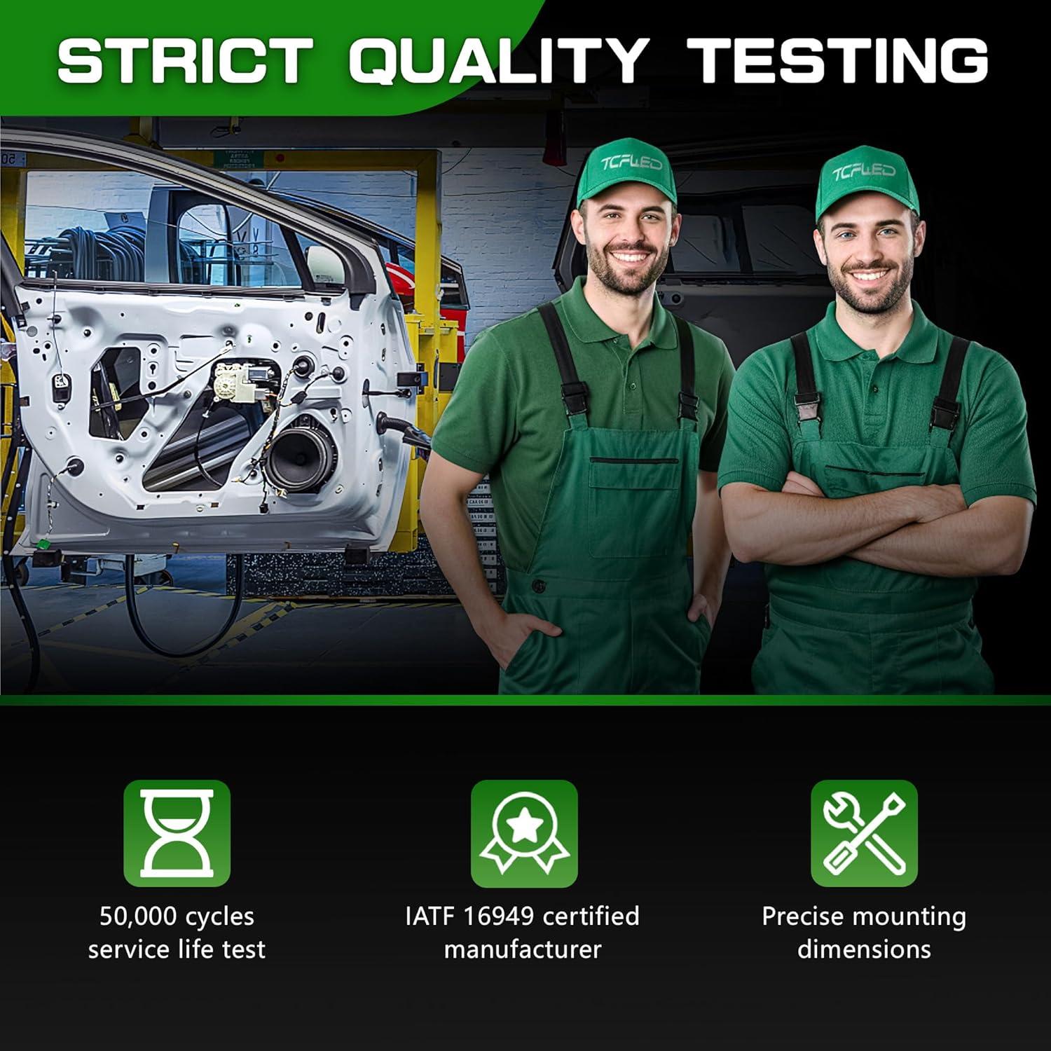 Motor de Ventana Eléctrica TCFWED Lado Pasajero Mazda y Toyota