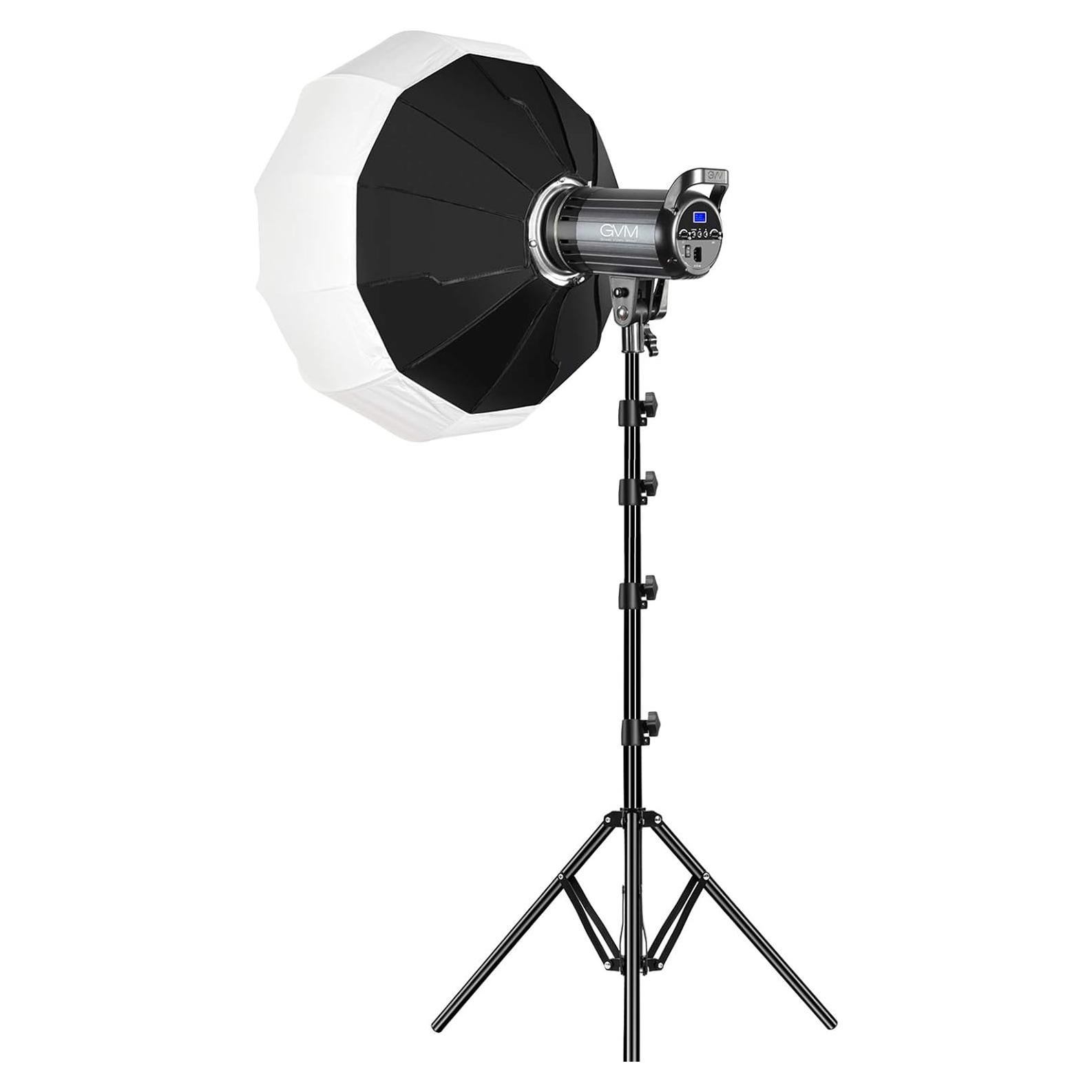 Luz de Video LED Bi-Color GVM G100W 3200K-5600K 6.4kg