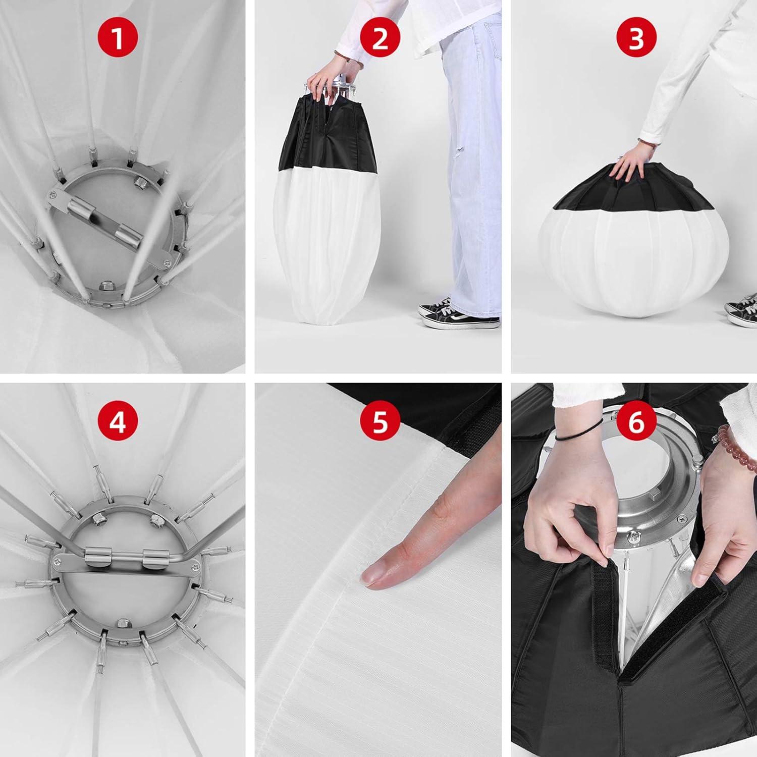 Luz de Video LED Bi-Color GVM G100W 3200K-5600K 6.4kg