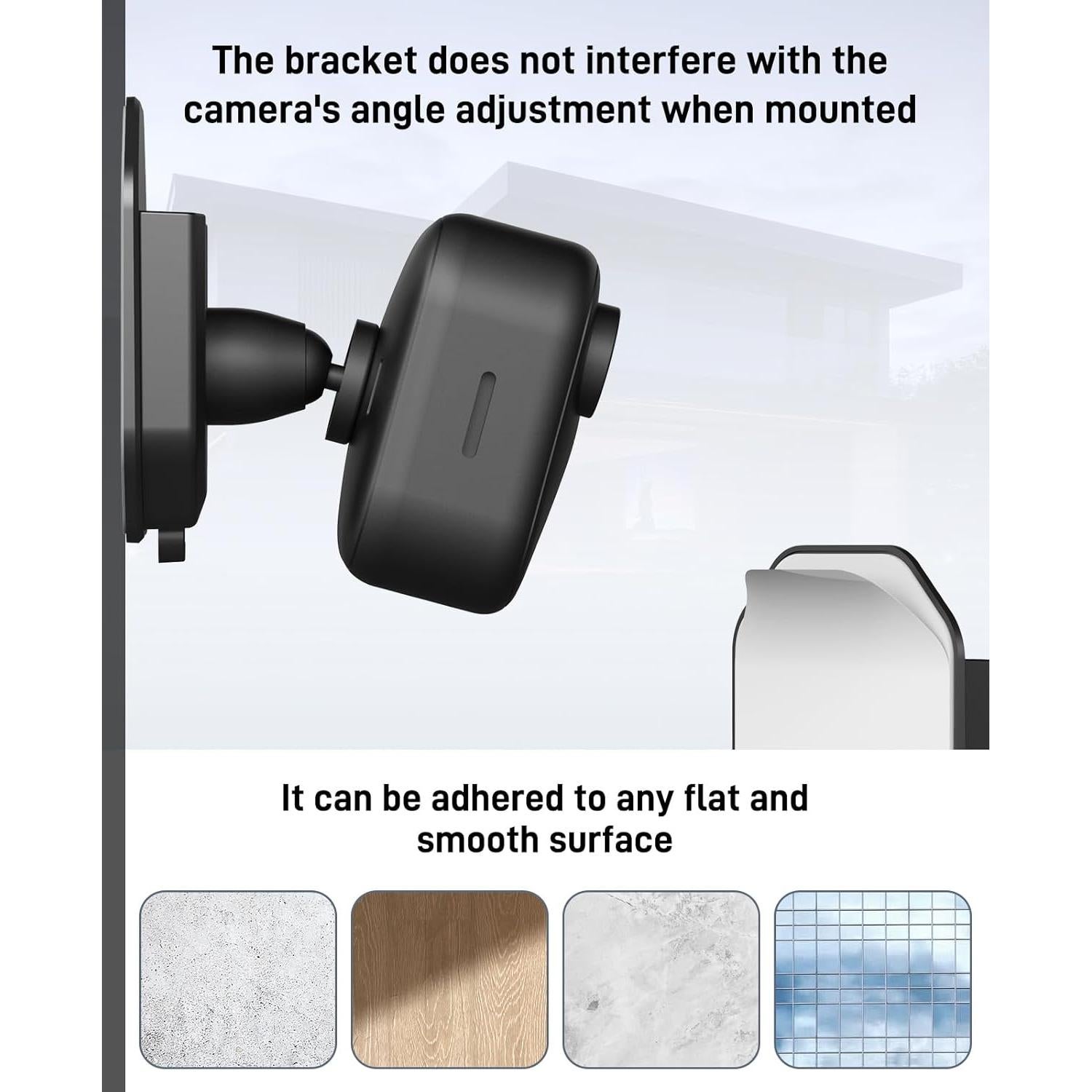 Paquete de 3 Soportes Adhesivos para Cámara Blink ZHANDEYUA