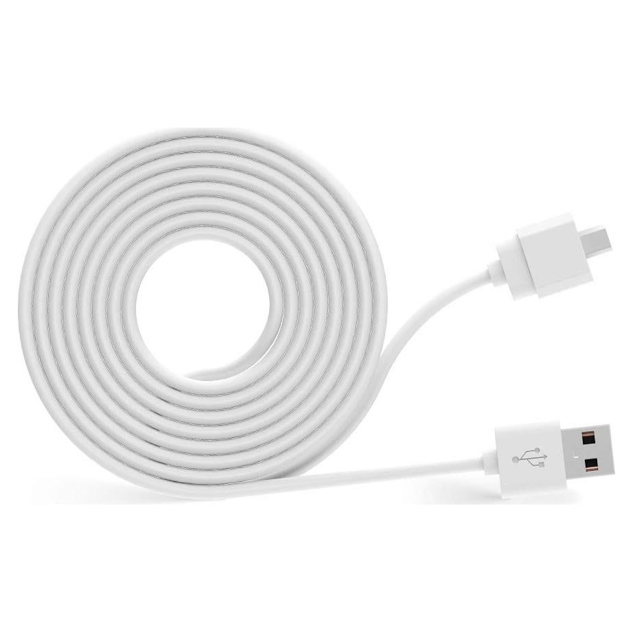 Cable USB 2m Blink Mini Blanco - Compatible con Cámara