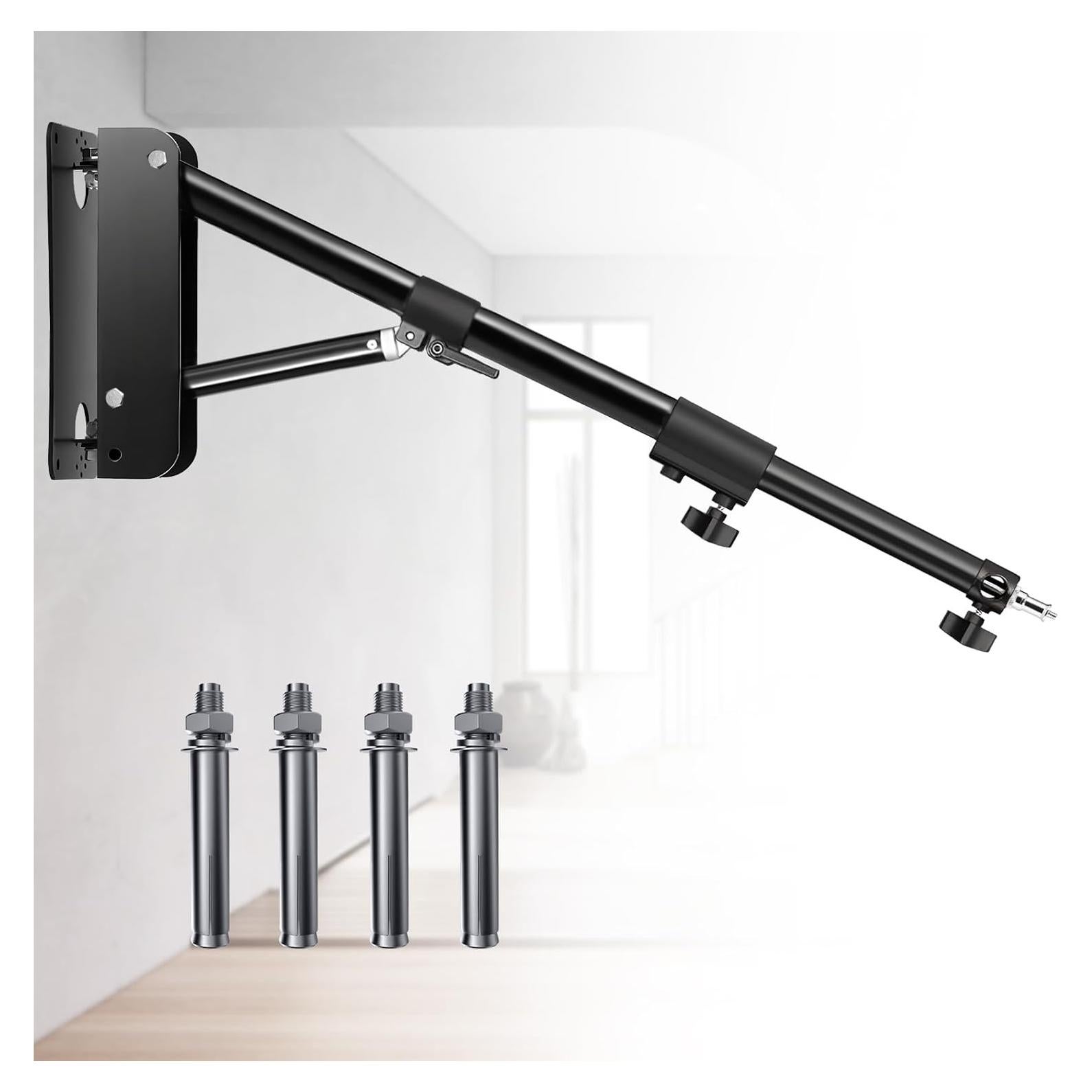 Soporte de Pared para Anillo de Luz MACTREM 182cm Ajustable