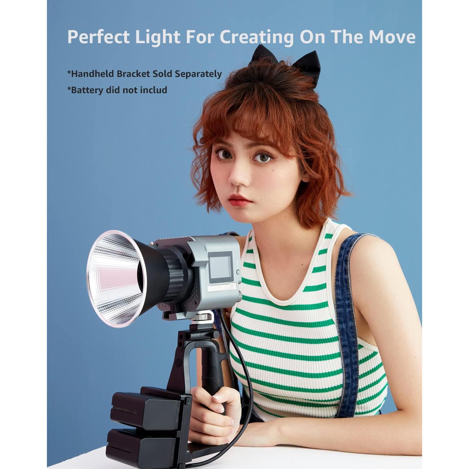 Aputure amaran 60dS Luz LED 65W con Montura Bowens y App