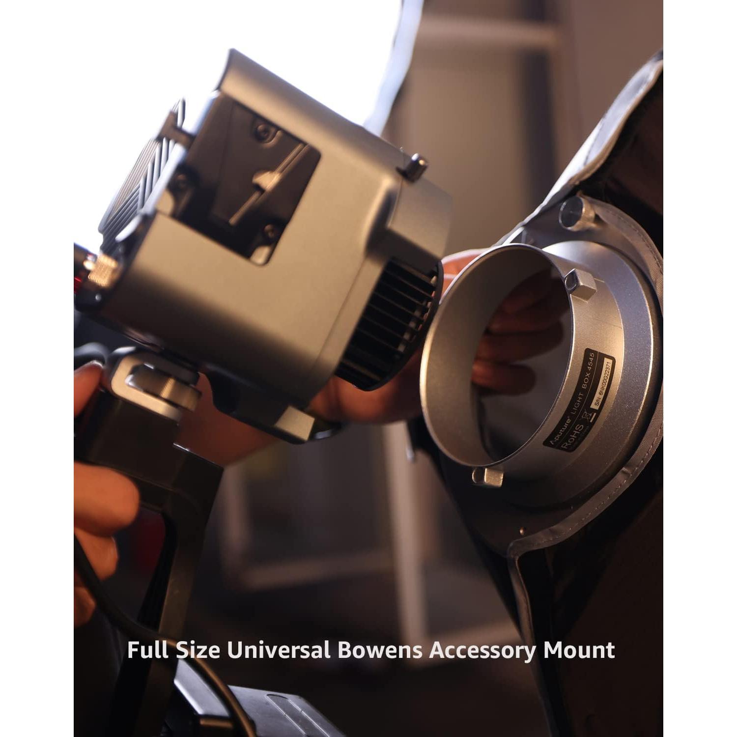 Aputure amaran 60dS Luz LED 65W con Montura Bowens y App