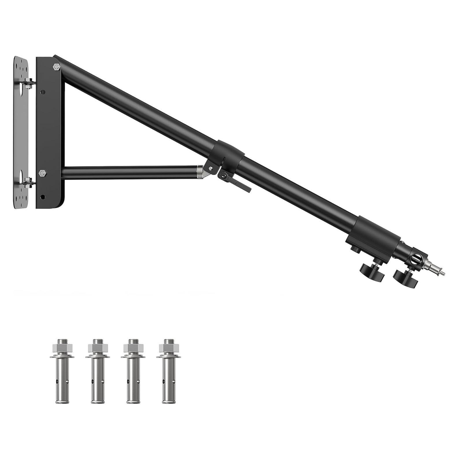 Soporte de Luz de Anillo Altson A130 - Brazo Pared 130cm Ajustable