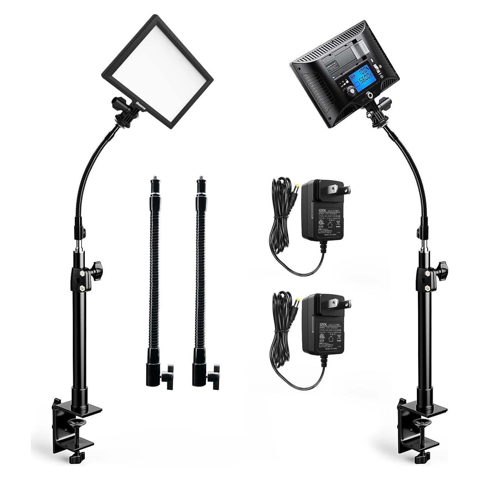 Kit de Luz LED Dazzne D20 Bi-Color Regulable 3200-5600K