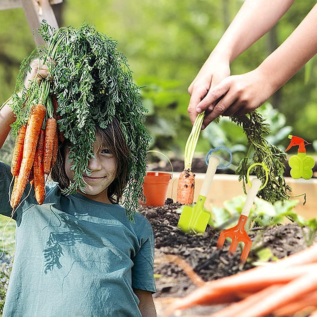 Juego de Jardinería para Niños Homegician 12 Piezas Verde