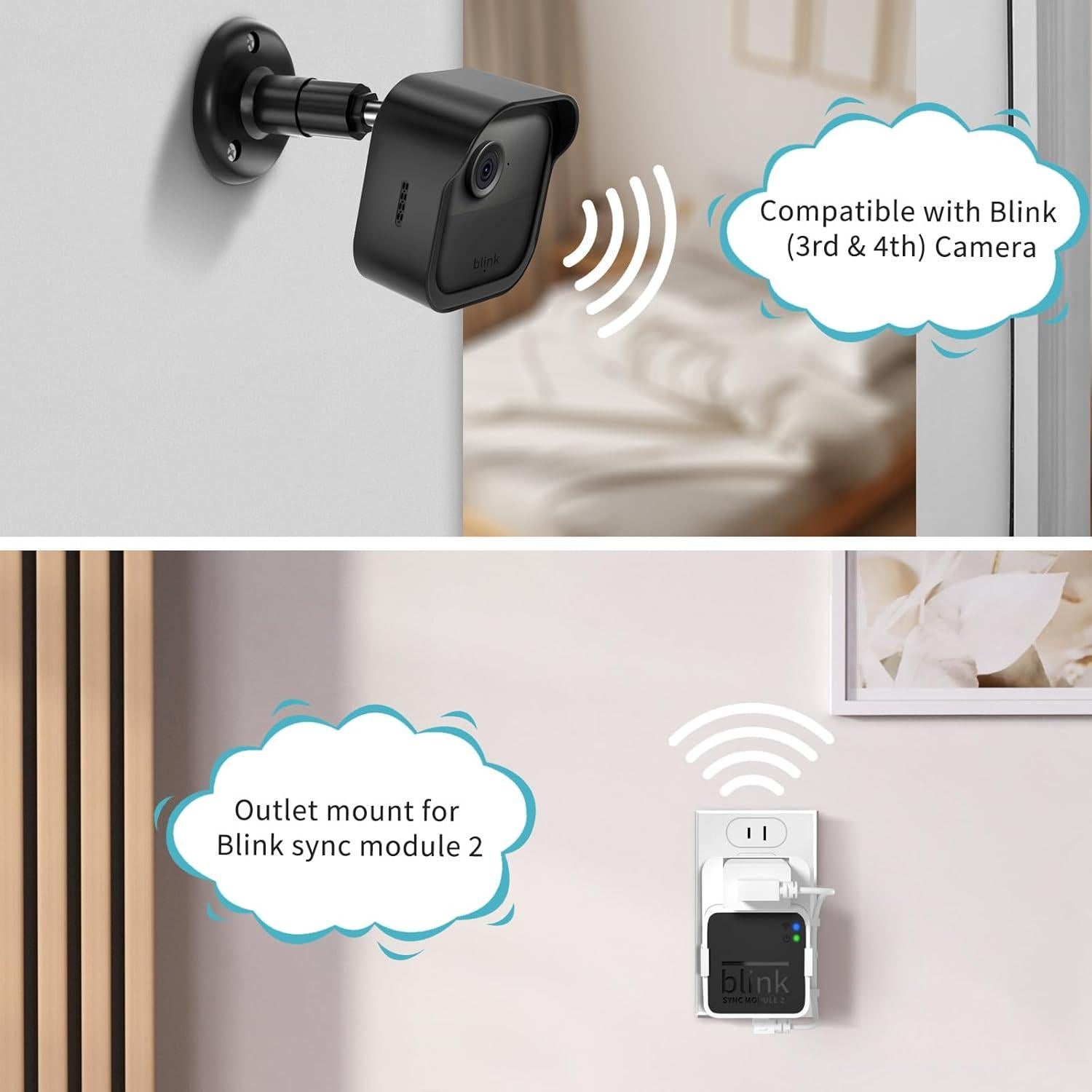 Soporte para Cámara Blink Exterior SIBADA Paquete de 5