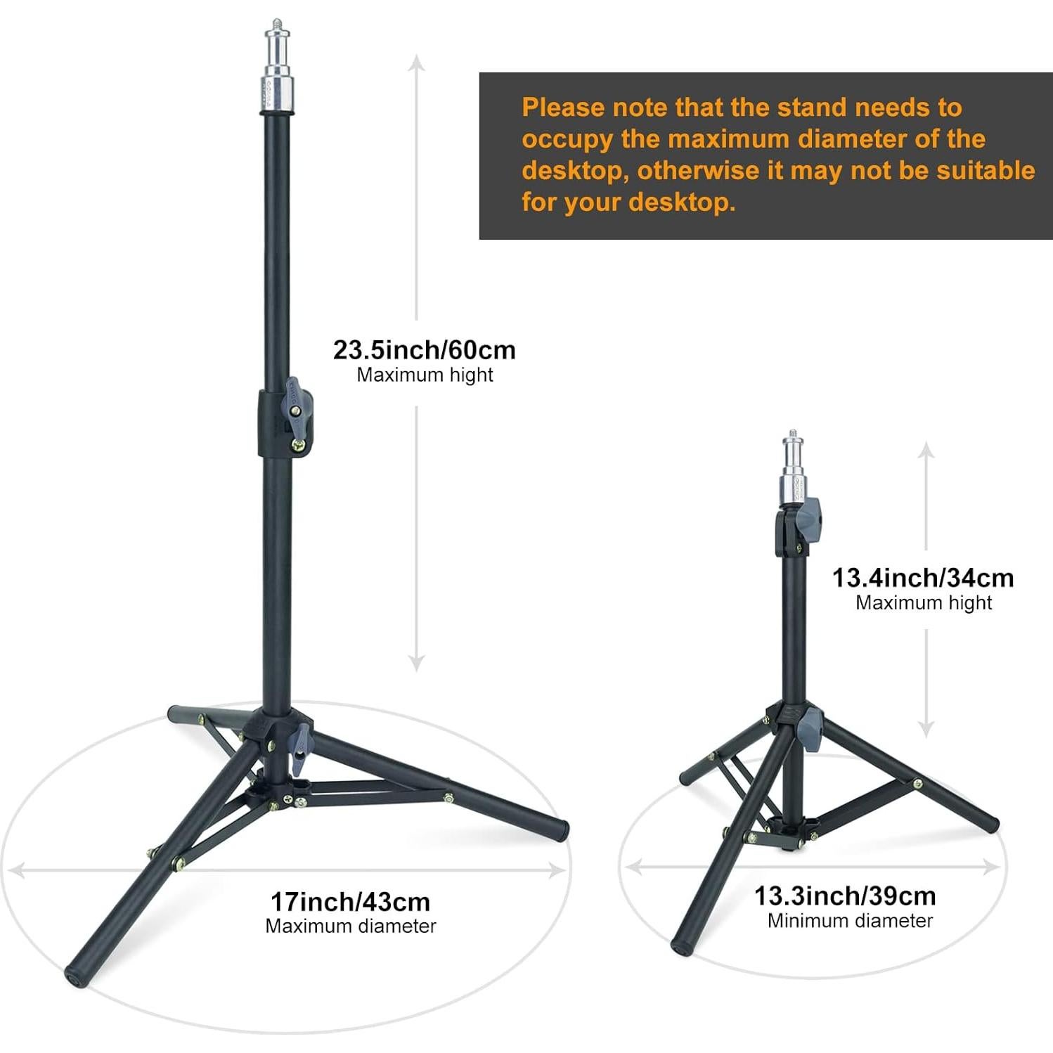 Kit de Iluminación de Estudio Fotográfico LINCO AM115 5000K