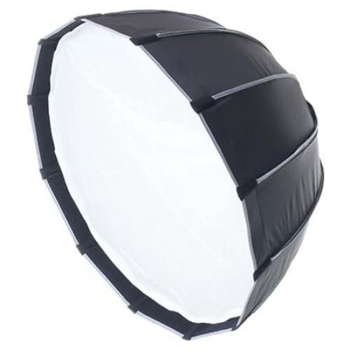 Softbox Parabólico Profundo 45cm Reflex Camera - Iluminación Profesional