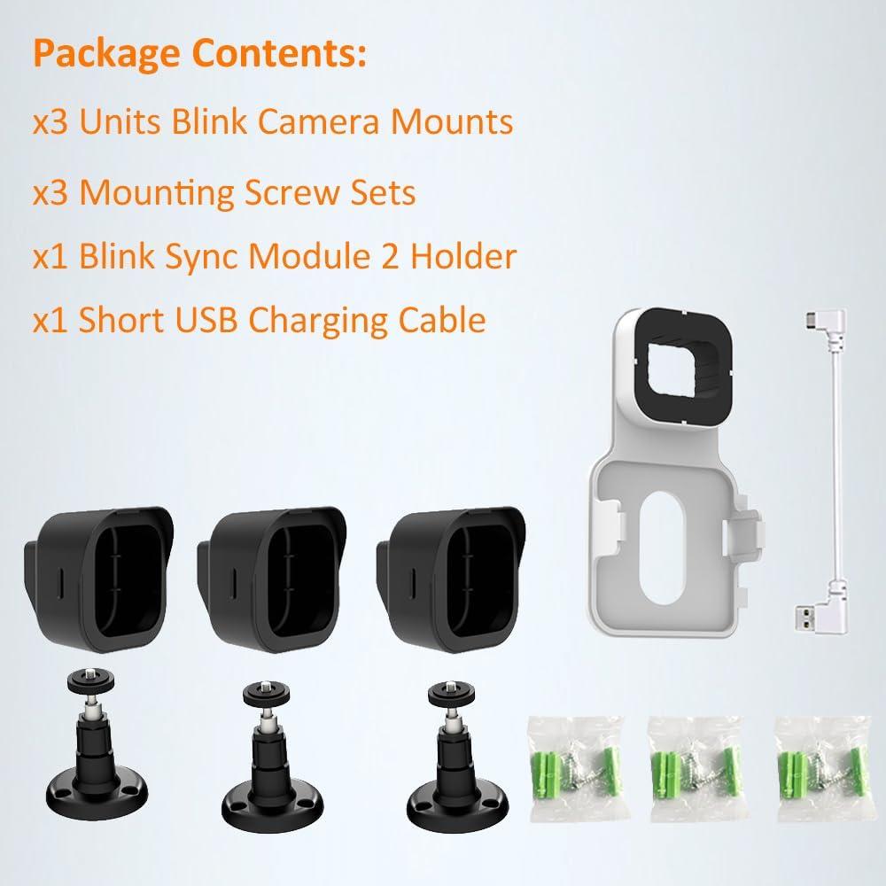 Soporte Ajustable para Blink Outdoor 4 Cám. + Módulo 2