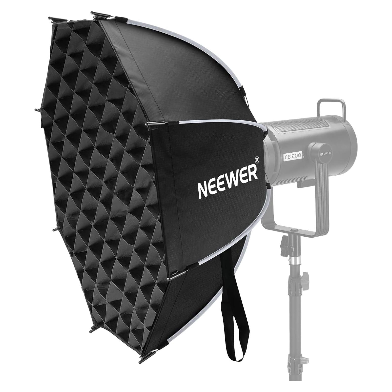 Softbox Octagonal 65cm NEEWER con Montura Bowens y Difusores