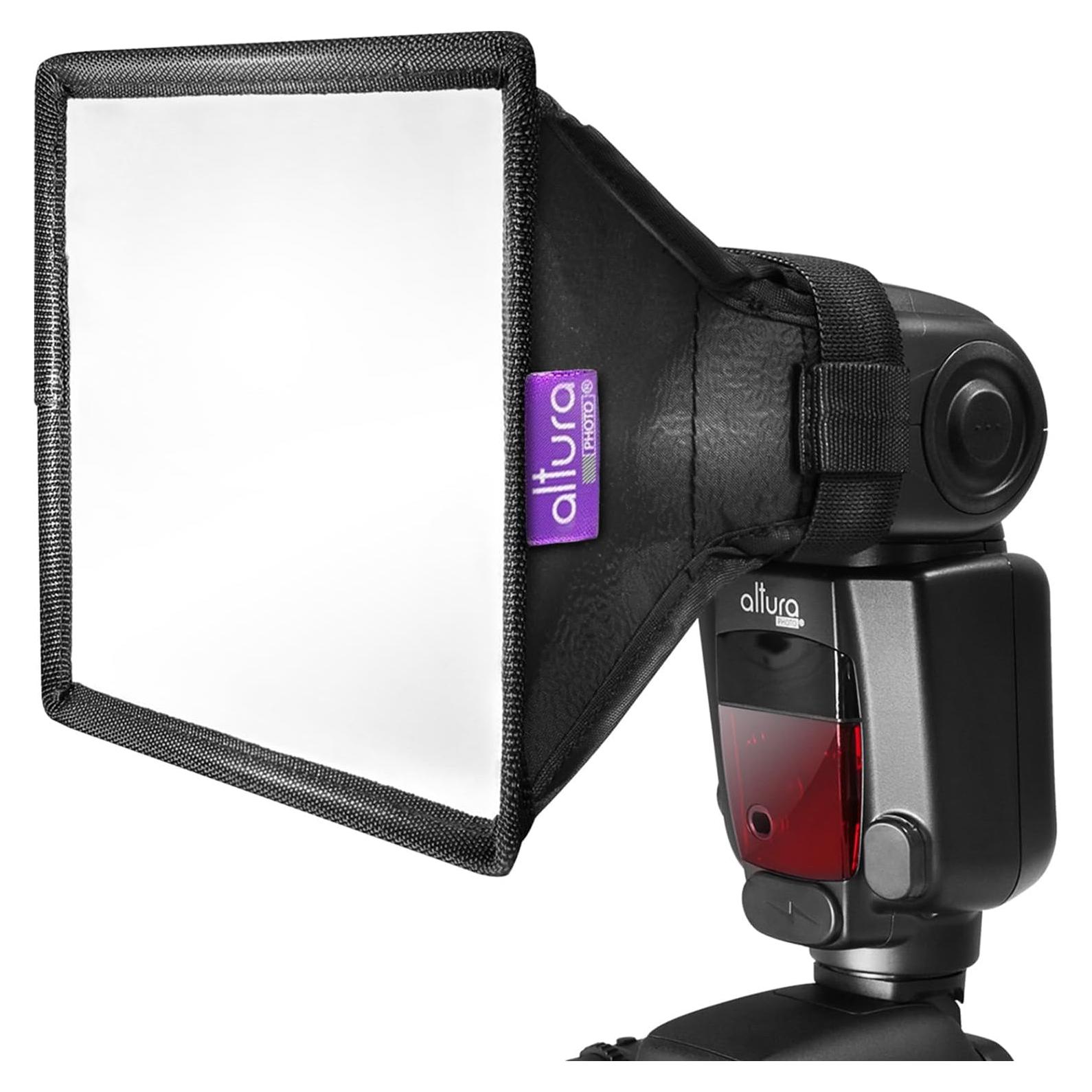 Difusor Softbox Altura Photo 15x12.7 cm para Flash Zapata