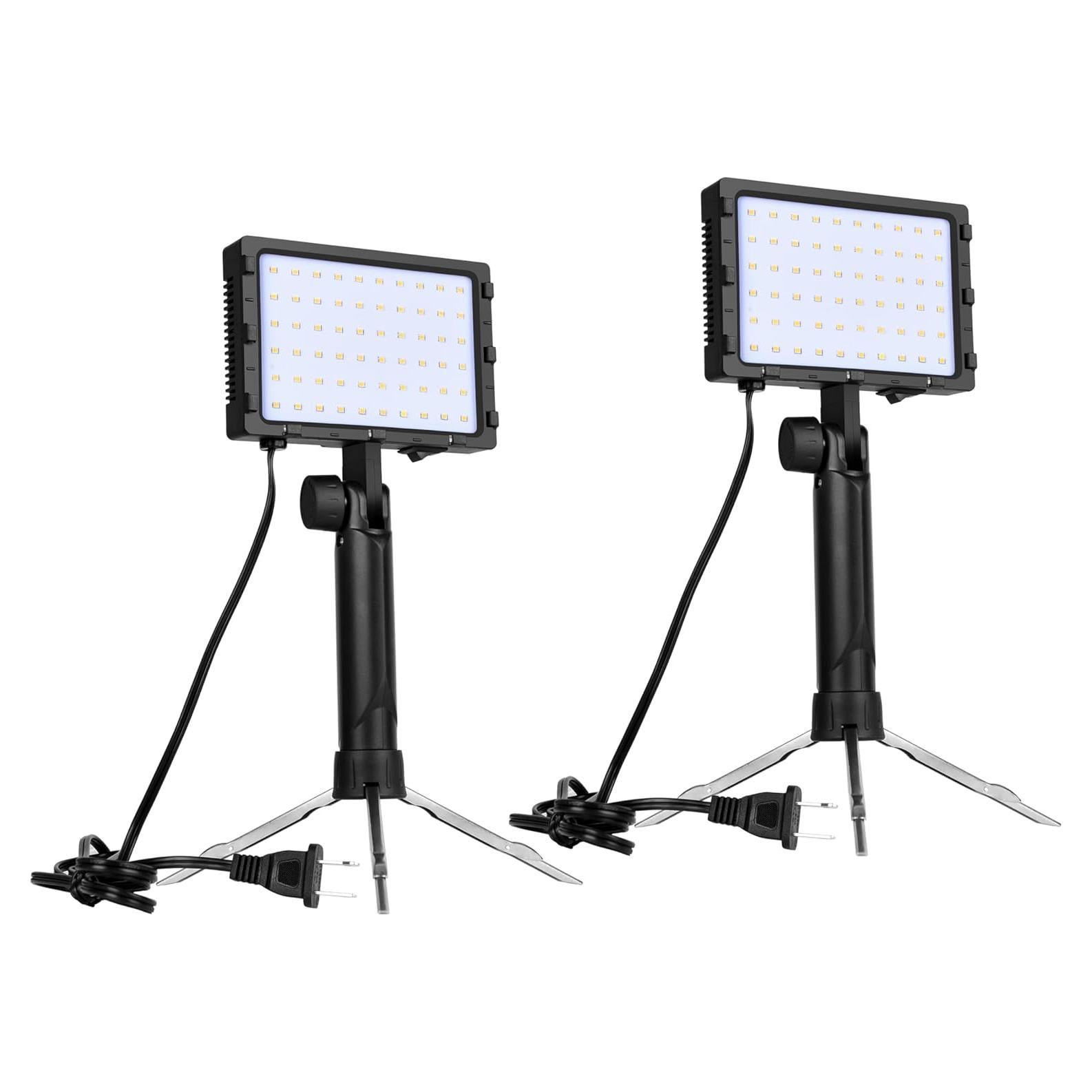 Kit de Iluminación Fotográfica Continua EMART 60 LEDs 1400 Lúmenes