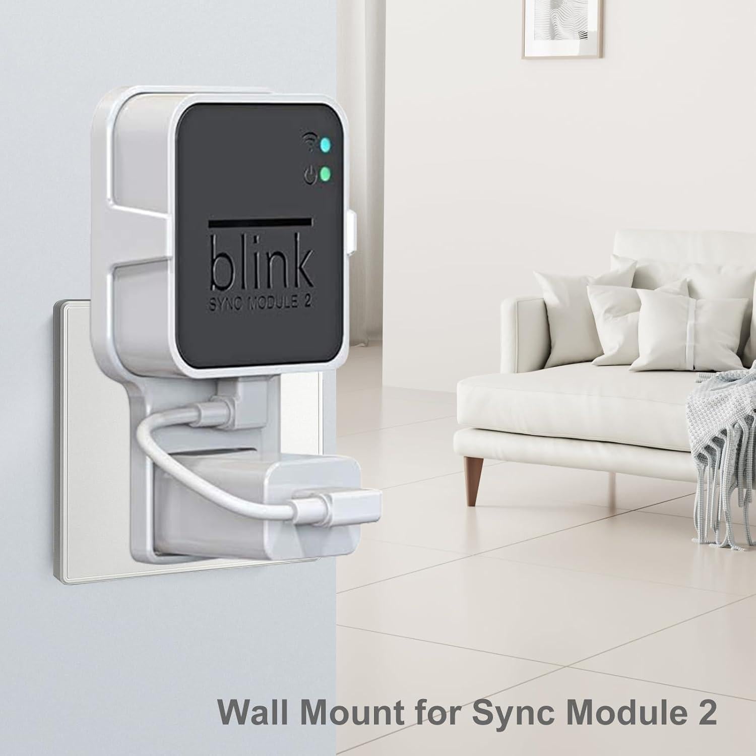 Soporte de Pared PEF para Blink Outdoor 4, Ajustable 360°
