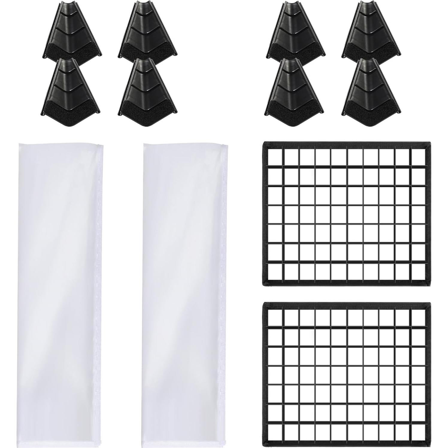 Softbox Plegable GVM para Luz LED 1000D - Difusor de Iluminación