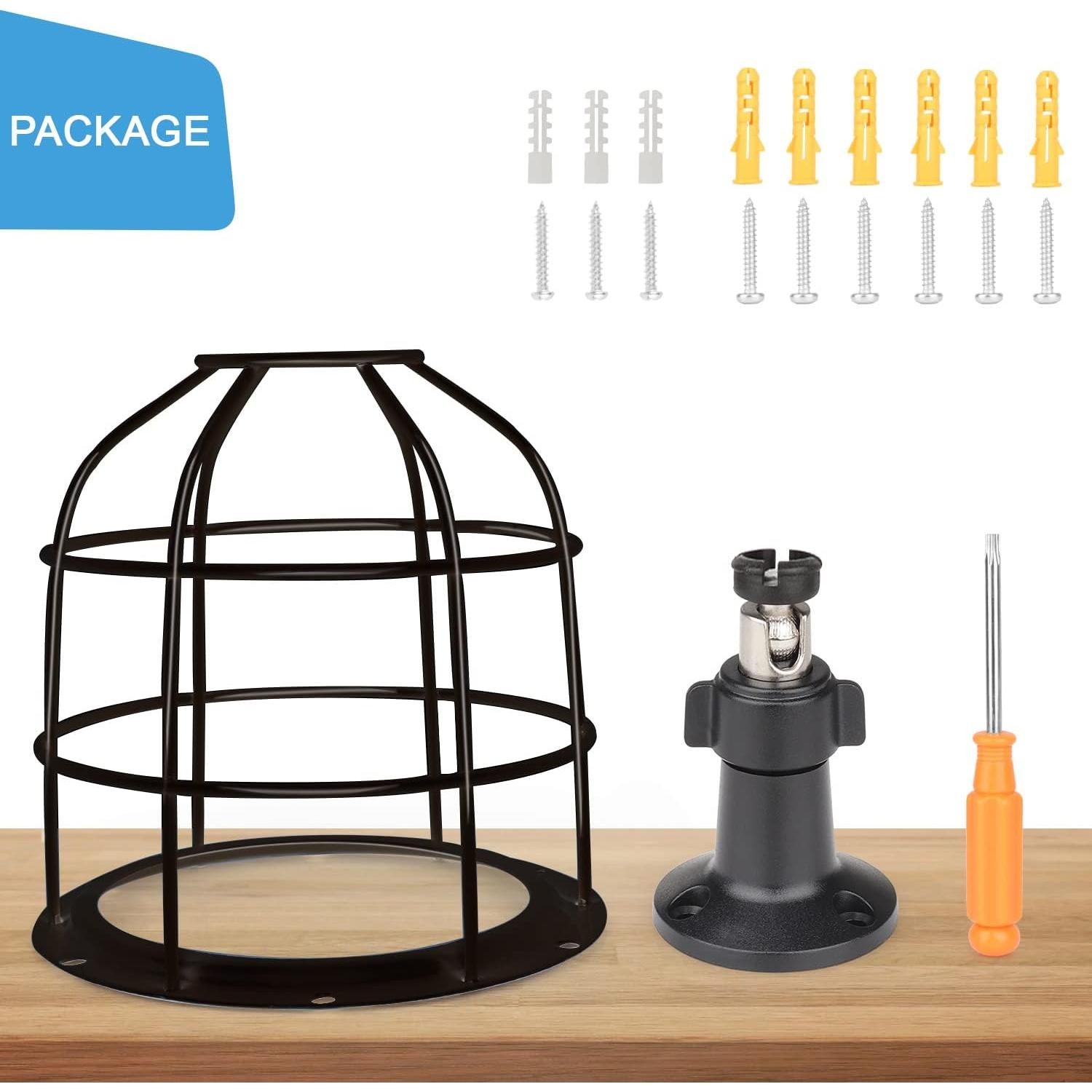 Jaula Antirrobo UYODM para Cámara de Seguridad 360°