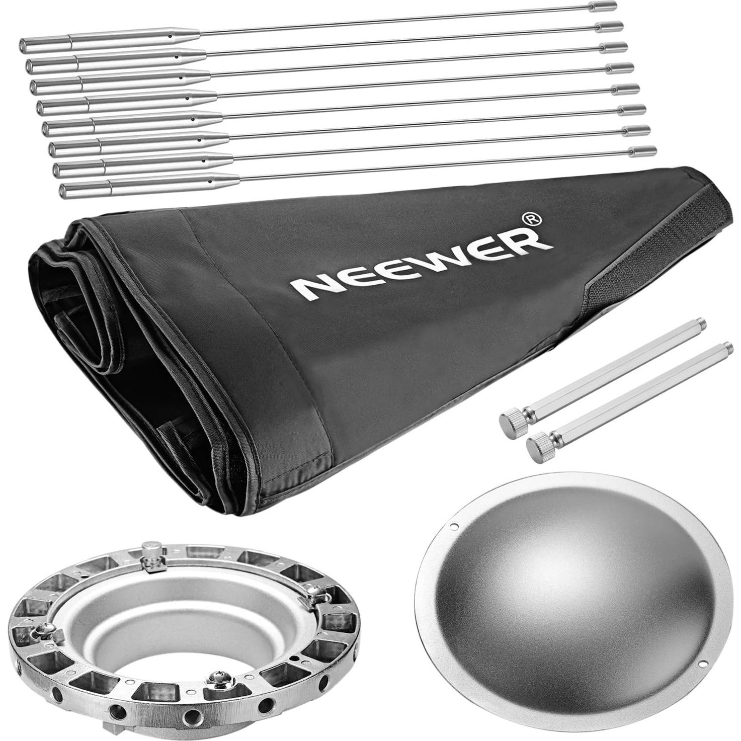 Softbox Octagonal Neewer 60 cm con Anillo Bowens para Estudio