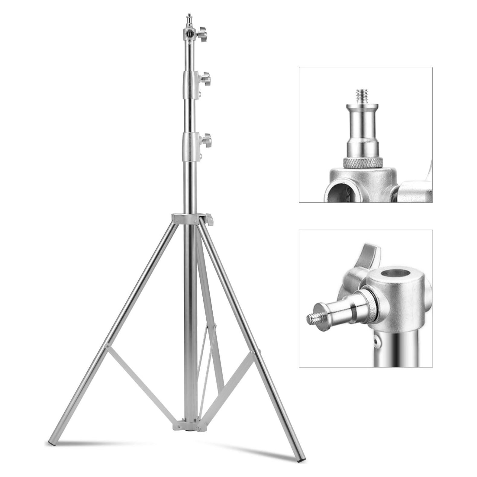 Soporte de Luz Pesado SUPON 2.8m con Amortiguación y Adaptador