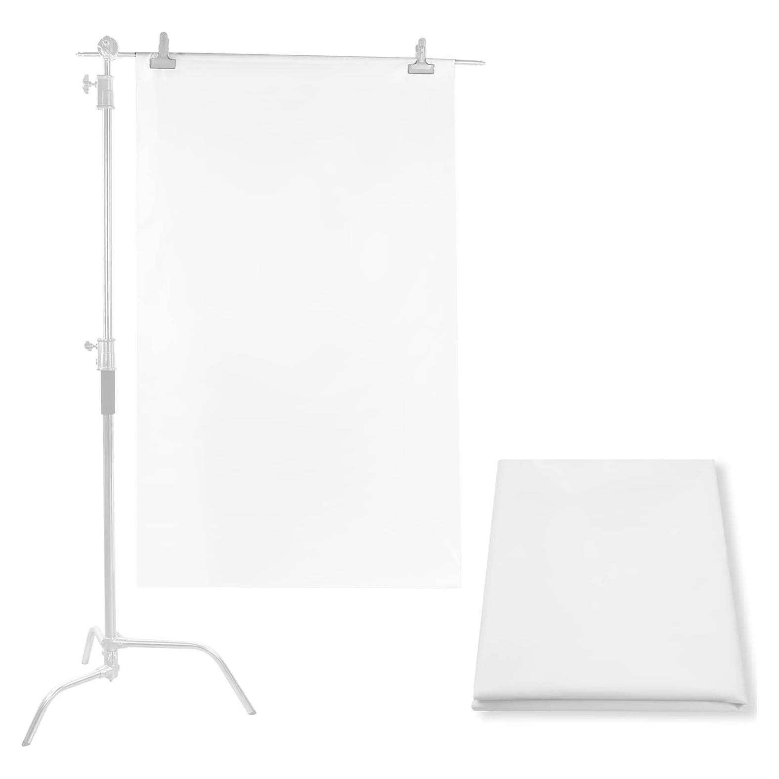 Tela de Difusión Selens 1M x 1.7M Nylon Blanca Sin Costuras