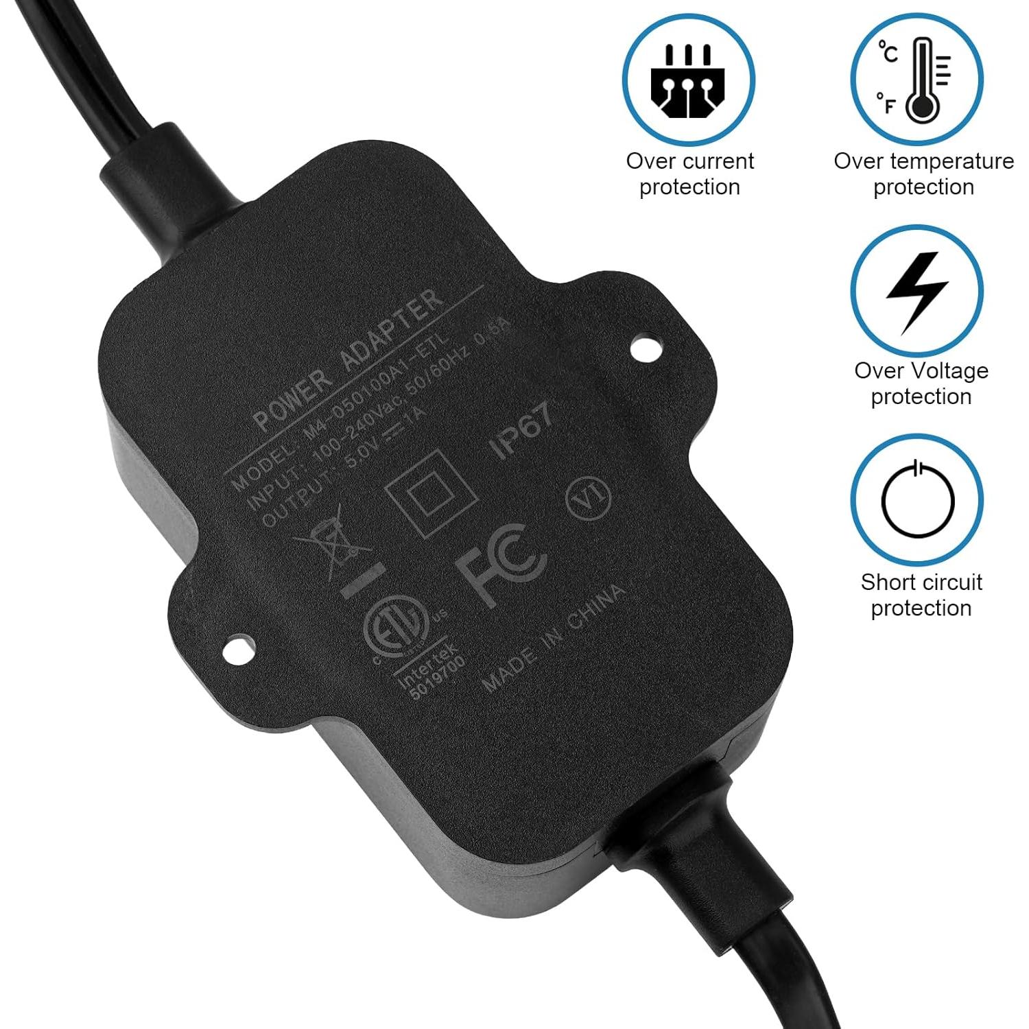 Cable de carga 6 m UYODM para cámaras Blink Outdoor 4