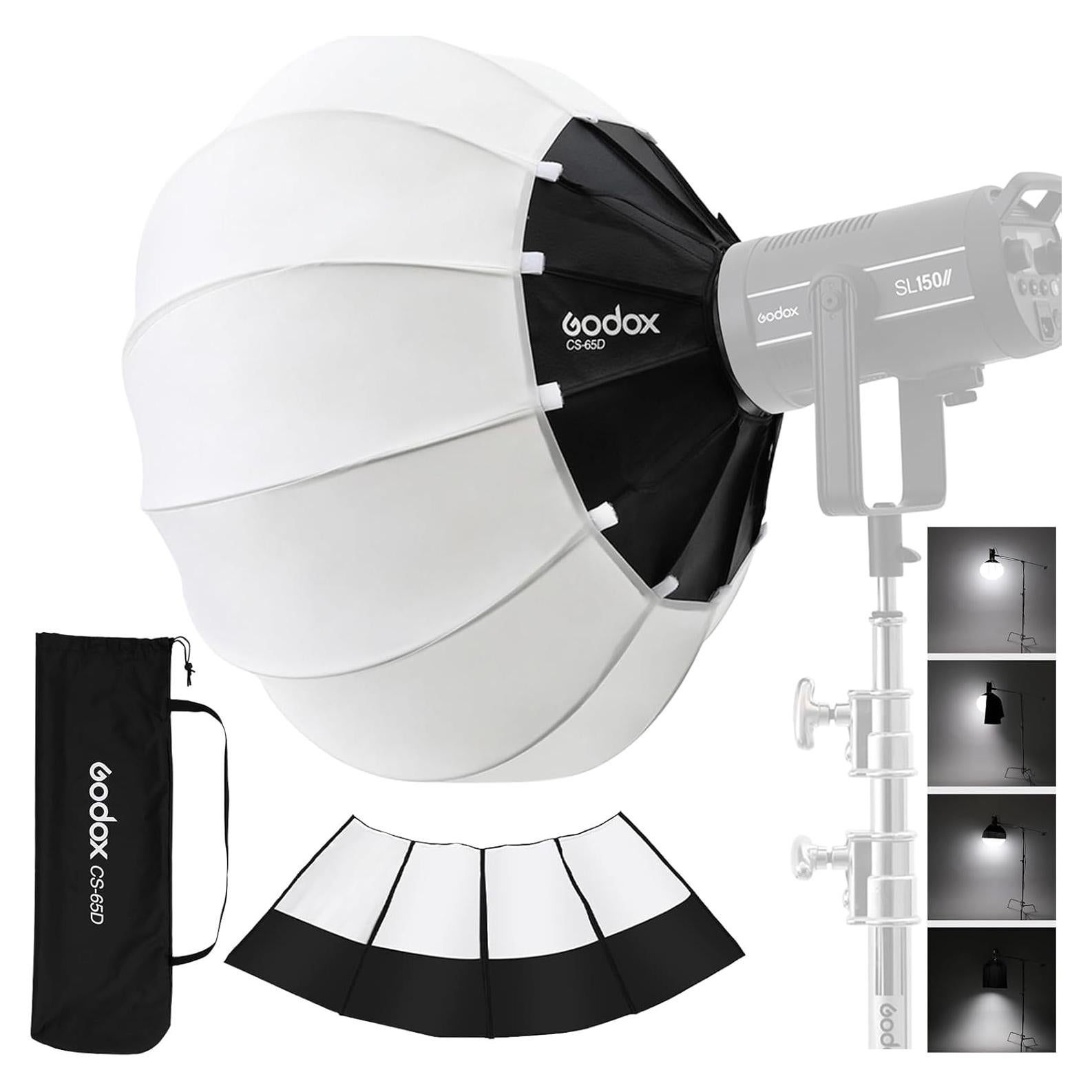 Godox CS-65D Softbox 65 cm con Falda y Bolsa de Transporte