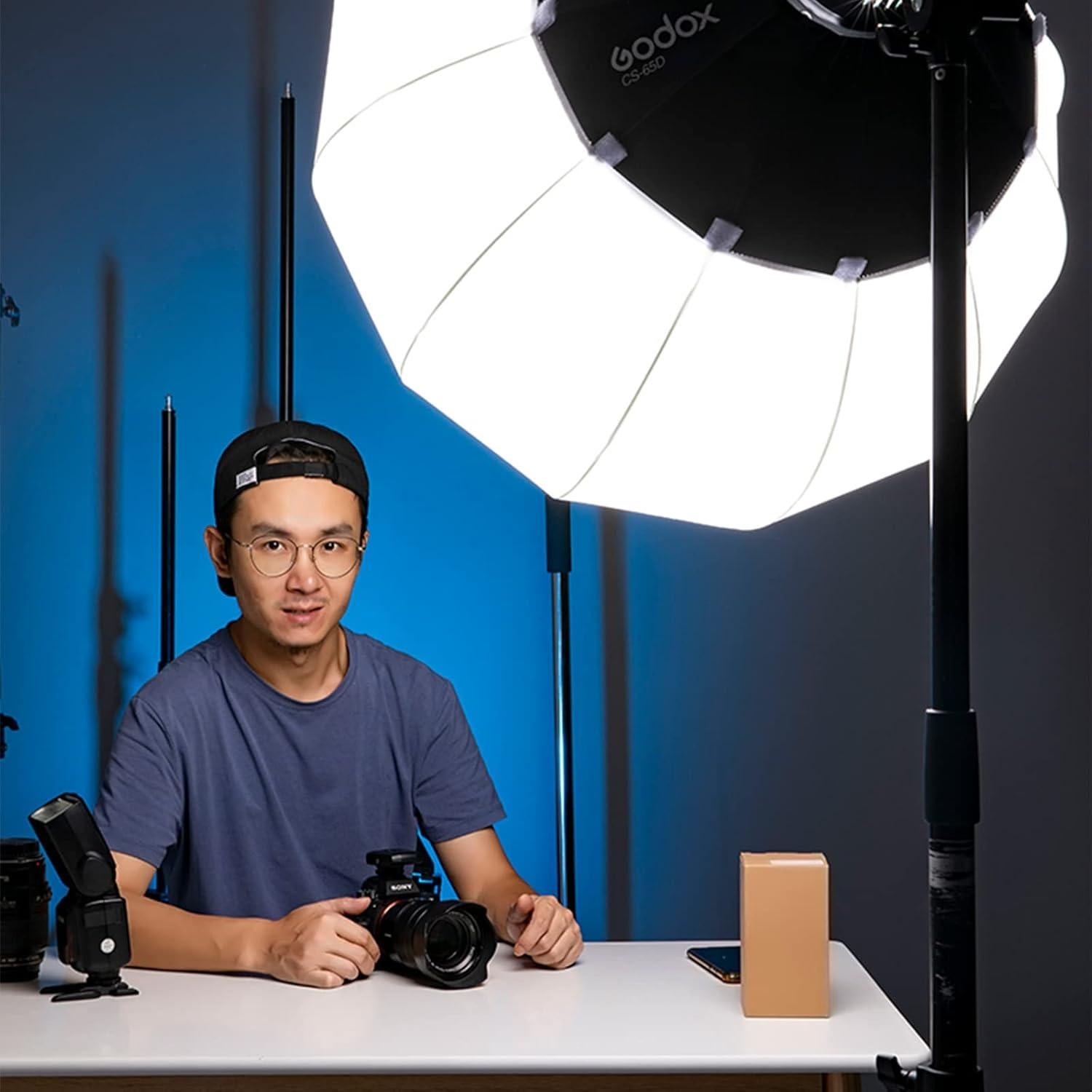 Godox CS-65D Softbox 65 cm con Falda y Bolsa de Transporte