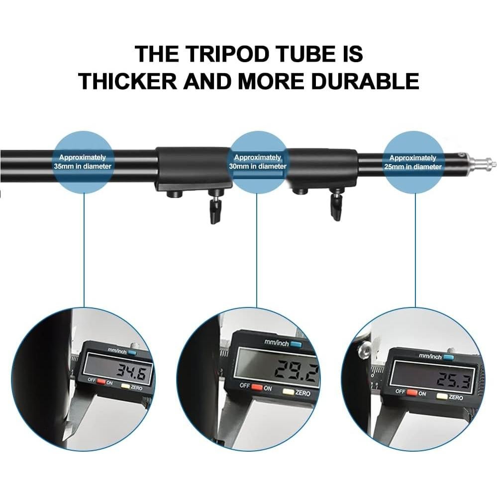 Soporte de Luz ITOTIN Ajustable 2.8m Plegable 2 Paquete