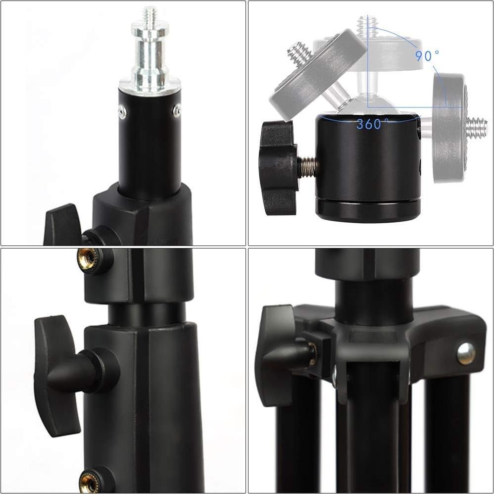 Soporte de Luz ITOTIN Ajustable 2.8m Plegable 2 Paquete