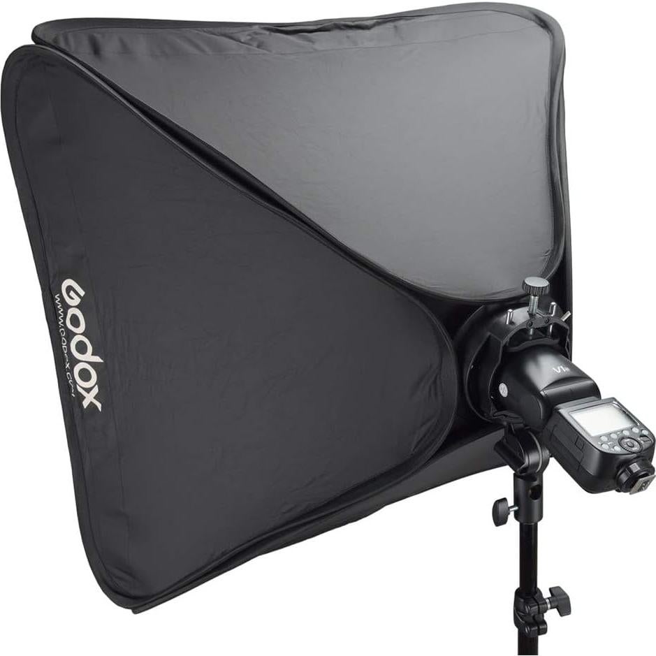 Godox Softbox 81x81 cm con Rejilla y Soporte Tipo S para Flash