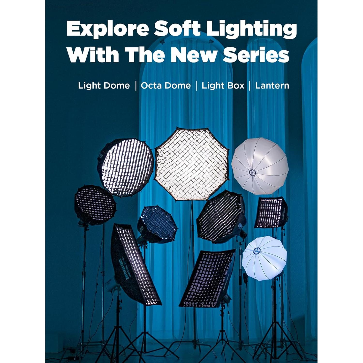 Caja de Luz Amaran 60x90cm Softbox Plegable Bowens con Difusor