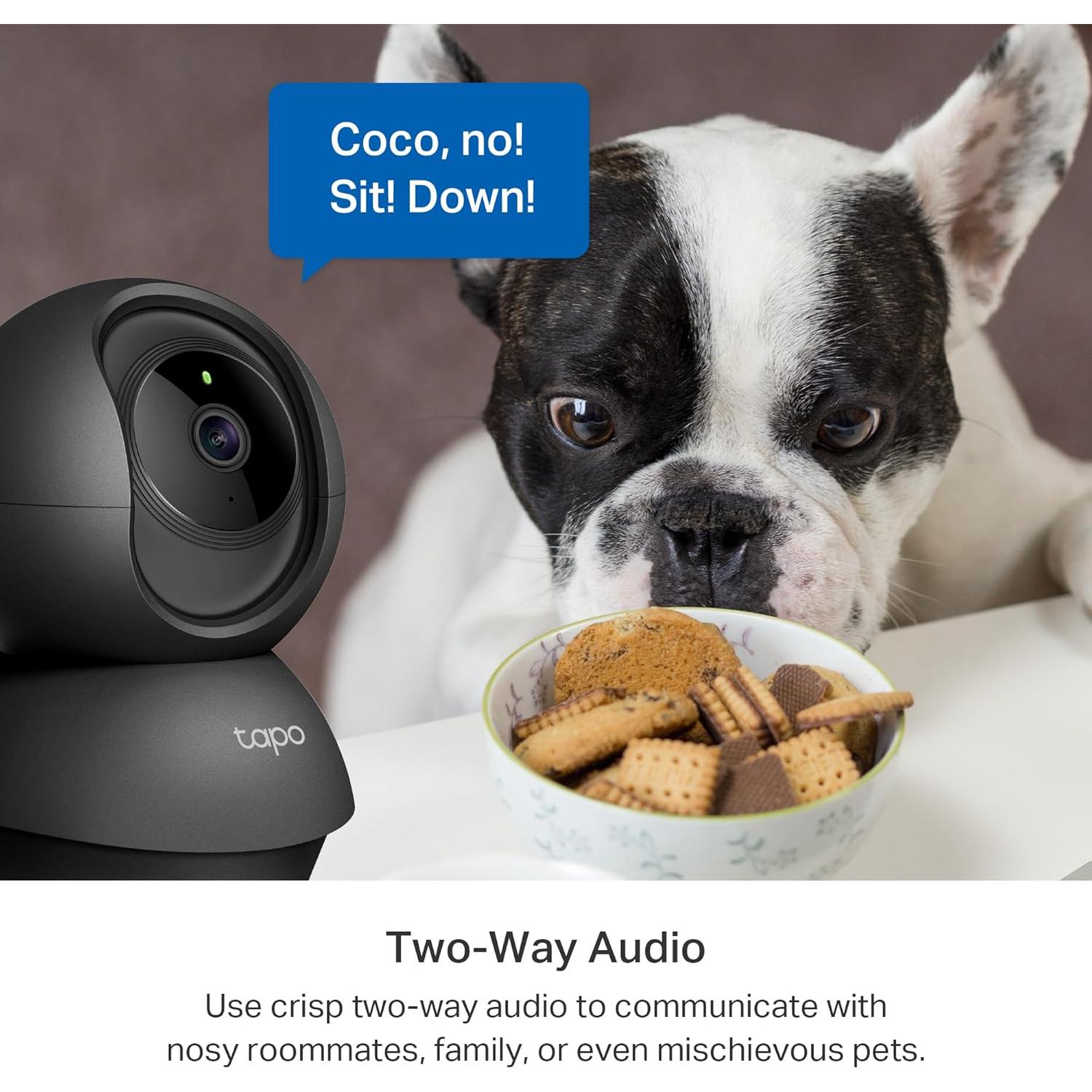 Cámara de Seguridad TP-Link Tapo C211 2K Pan/Tilt Negro