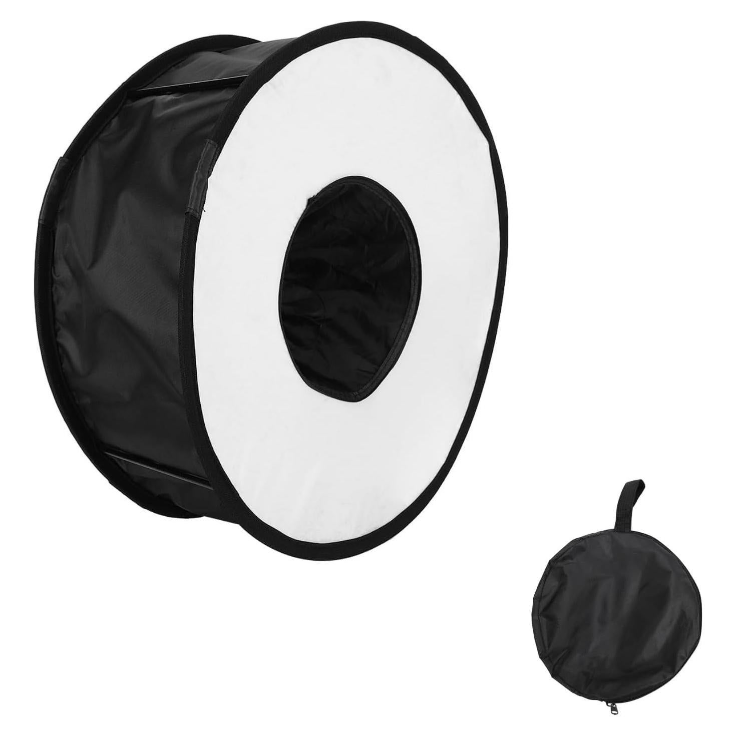 Difusor Softbox Plegable Cyrank 42x16cm para Flash de Cámara