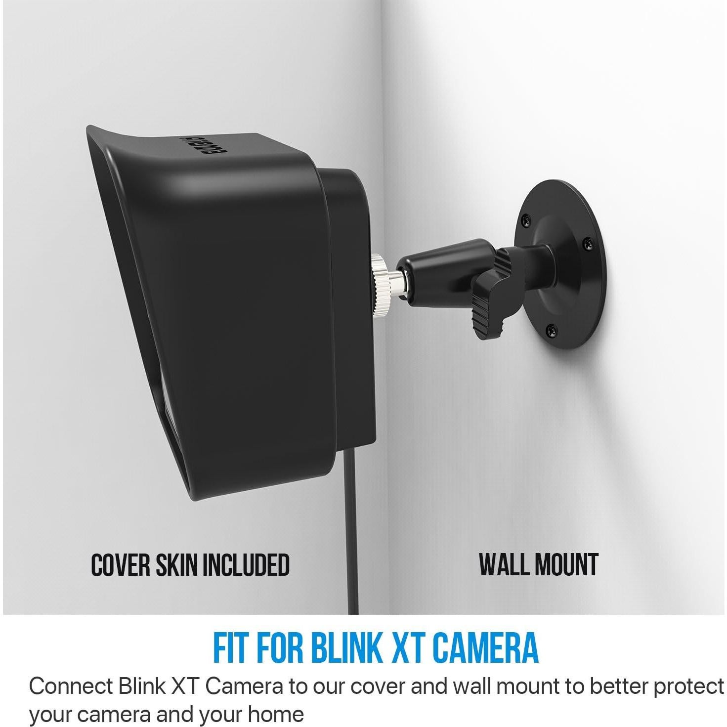 Soporte de Pared Frienda 360° y Funda Silicona para Blink XT