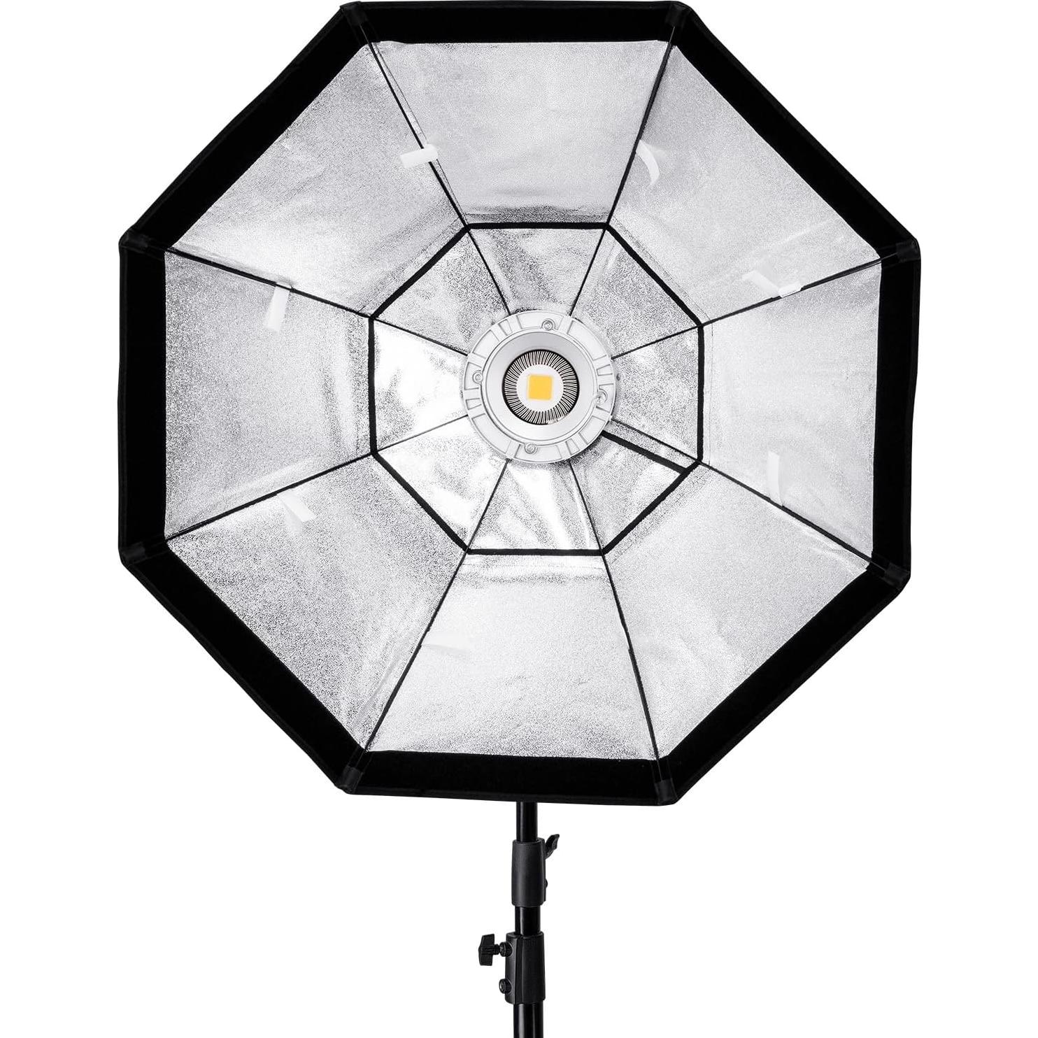 Softbox Octagonal Godox 95cm con Rejilla y Montura Bowens
