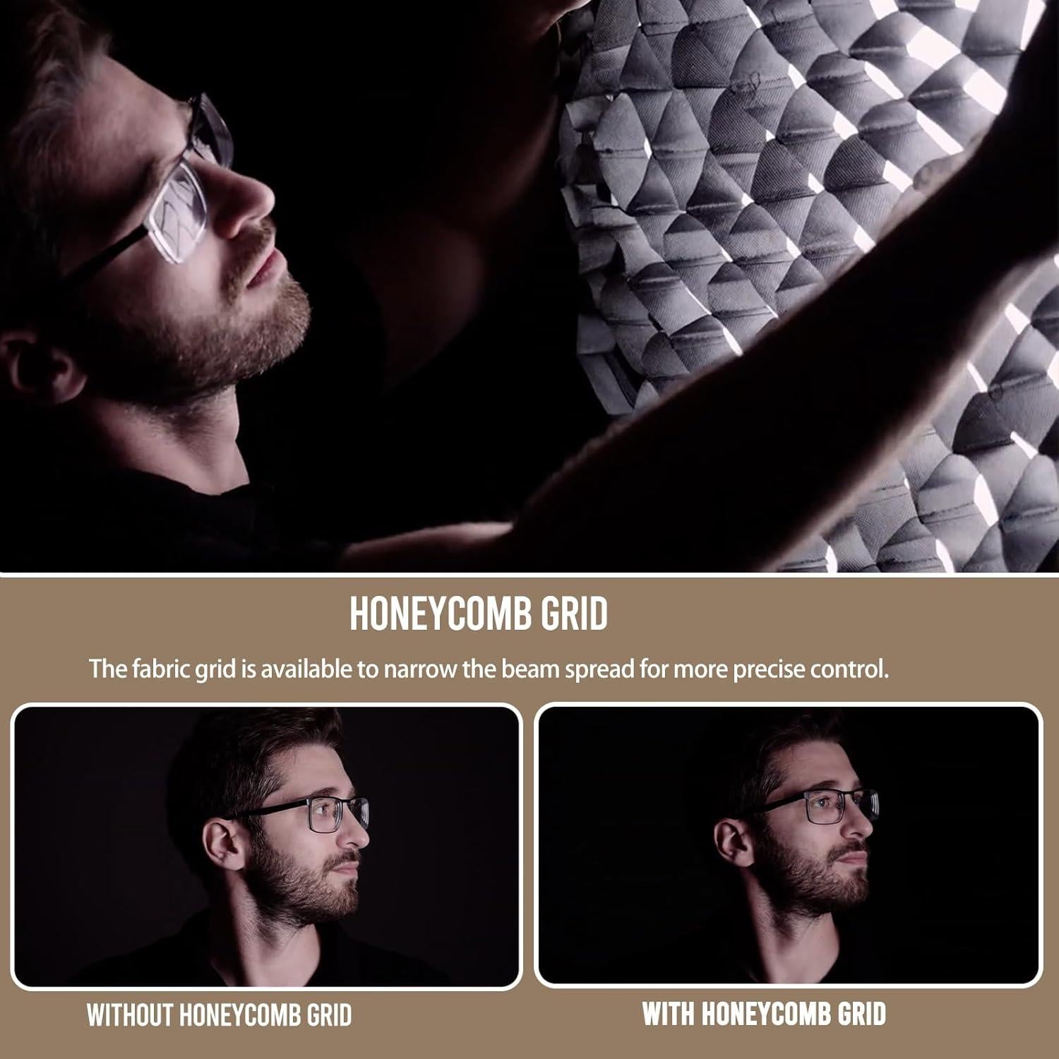 Mini Softbox Plegable AMBITFUL PS30 SE 30cm Bowens con Difusores