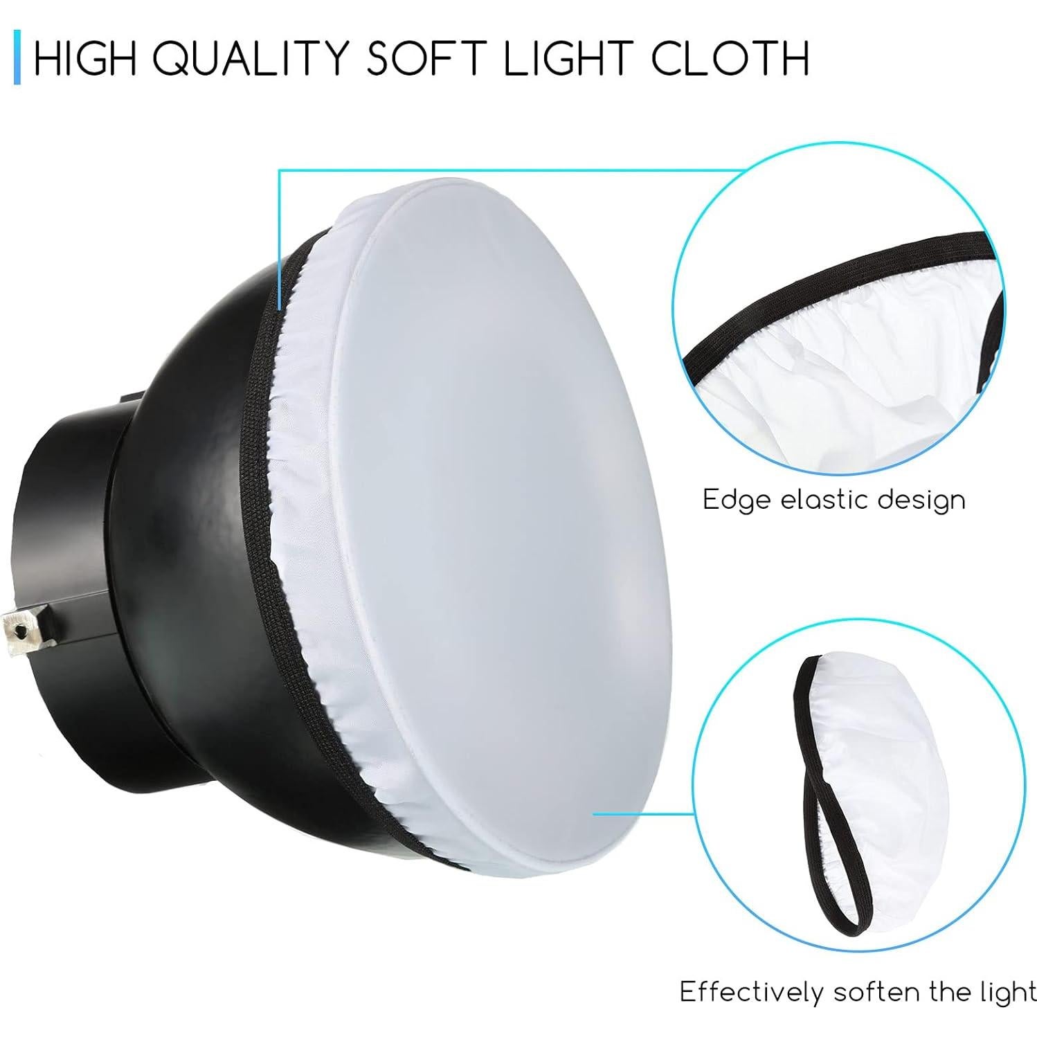 4 Fundas Suaves para Lámpara Difusora 18 cm Honoson