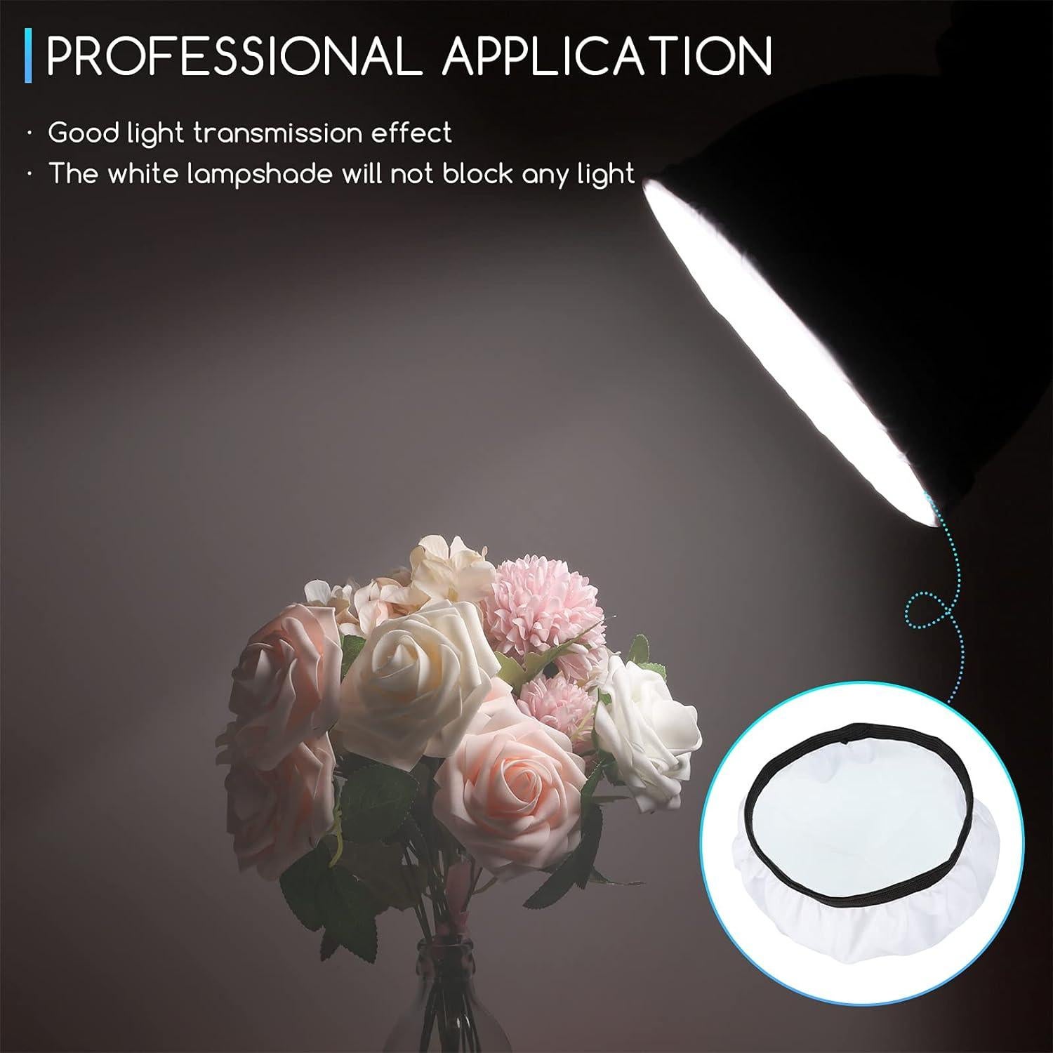 4 Fundas Suaves para Lámpara Difusora 18 cm Honoson