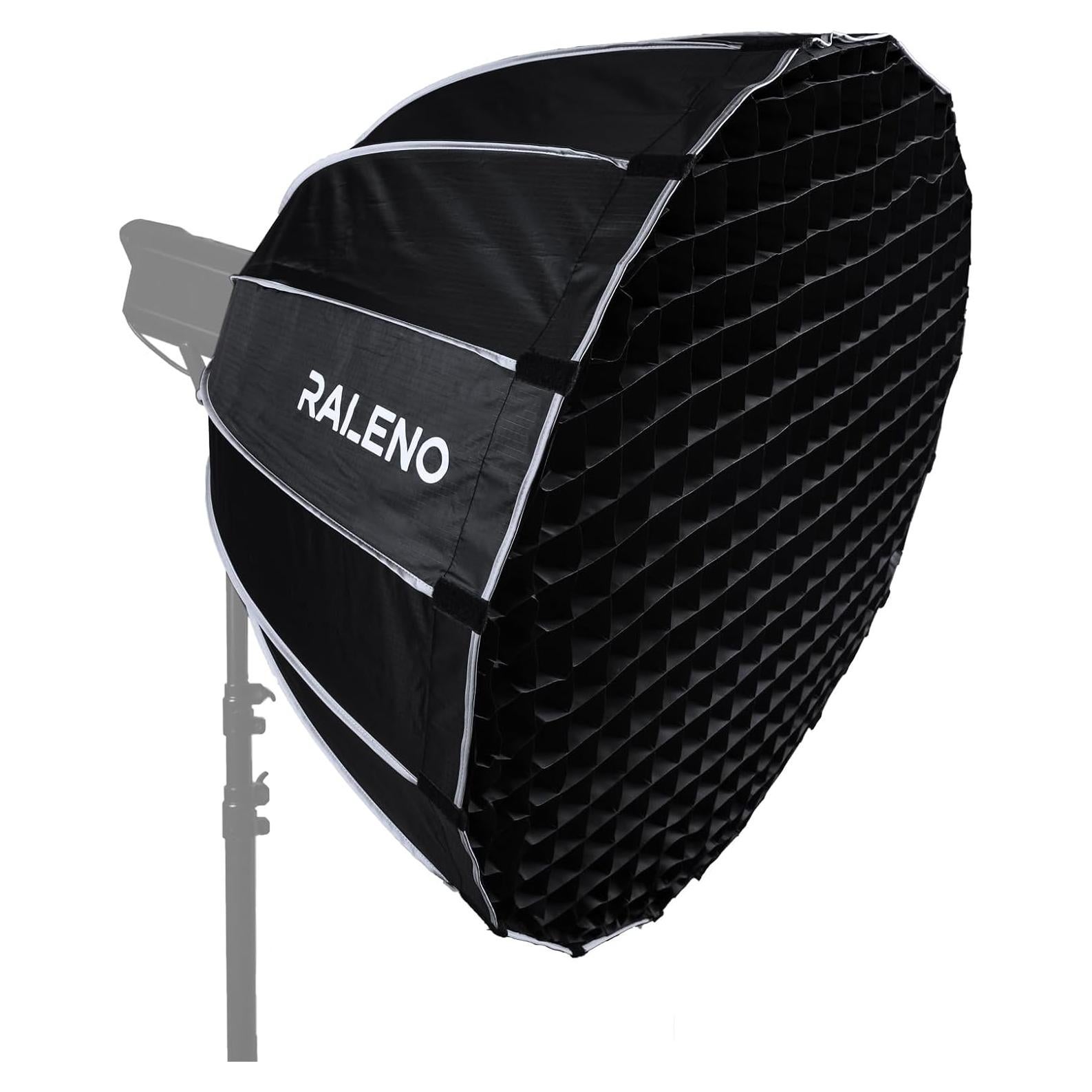Softbox Parabólico RALENO 90cm con Rejilla y Bolsa de Transporte