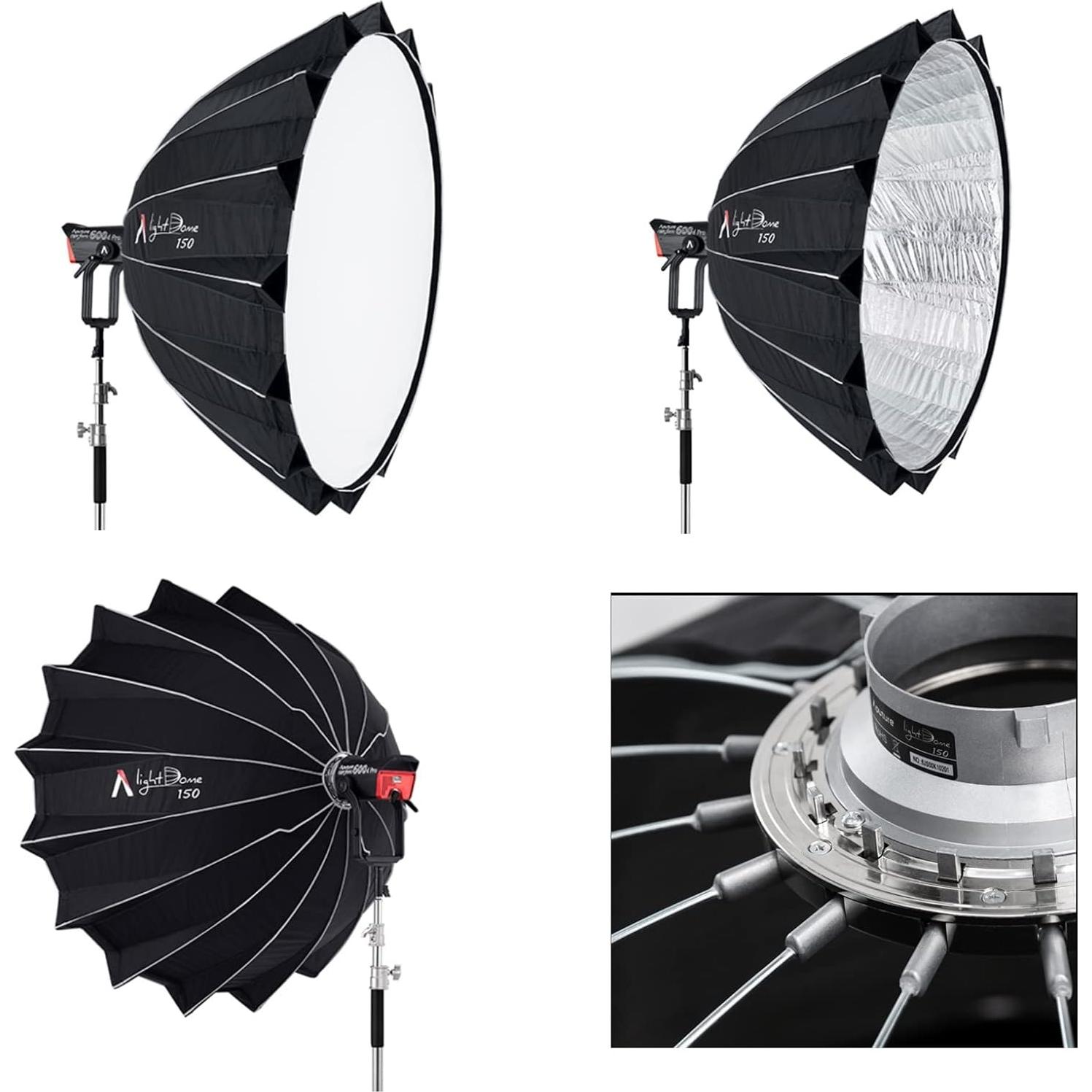 Softbox Aputure Light Dome 150 150cm Montura Bowens