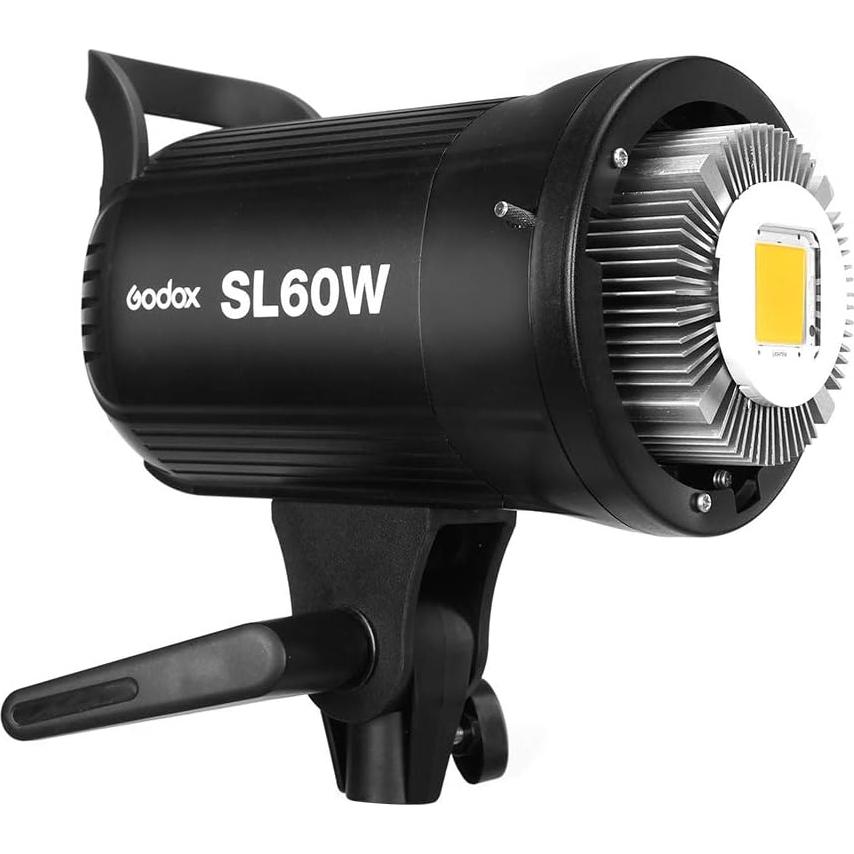 Godox SL-60W CRI 95+ LED Video Light SL60W White 5600K Version 60WS Bowens Mount+Remote Control+Reflector