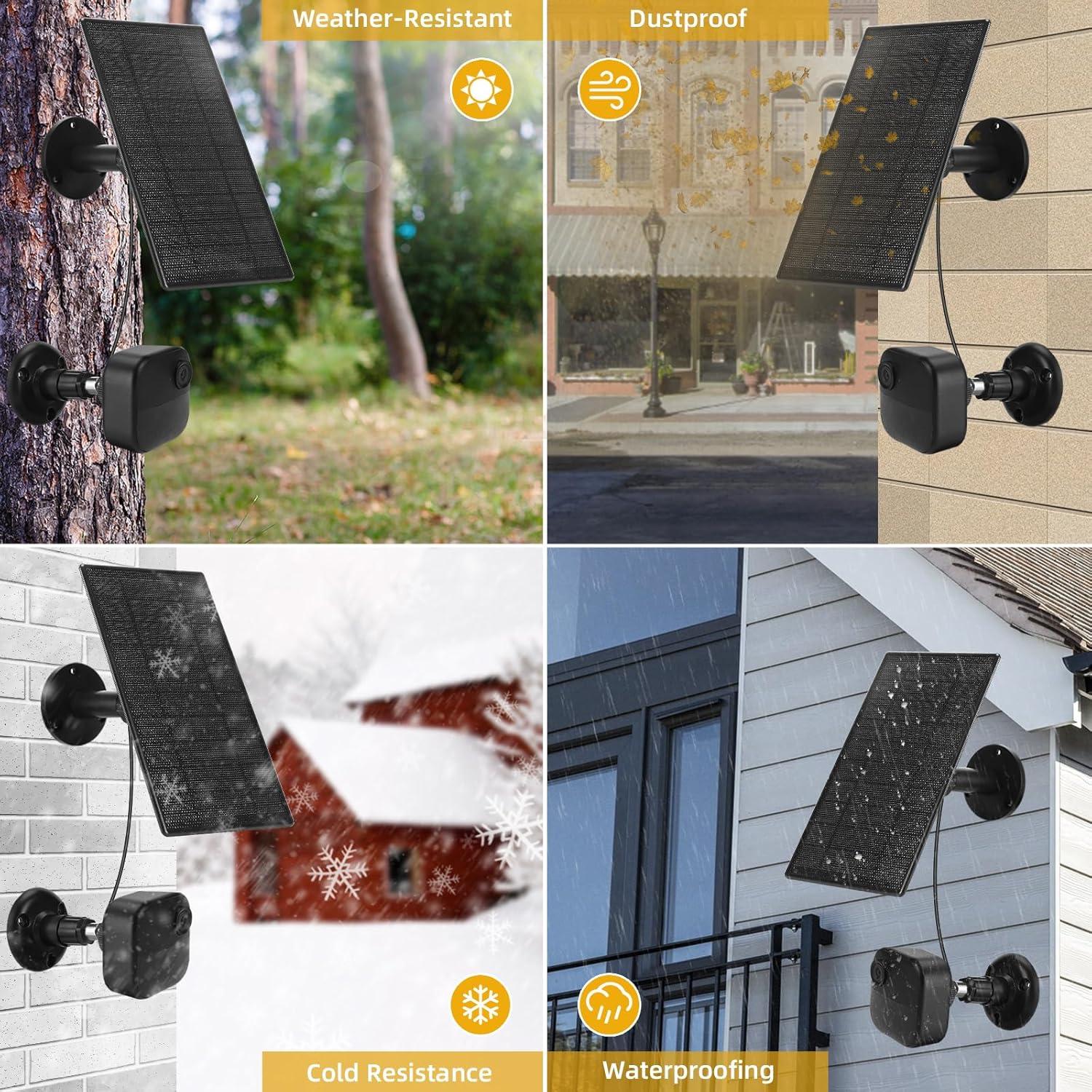 Panel Solar Kagtlta 4.5W para Cámara Blink Outdoor 4